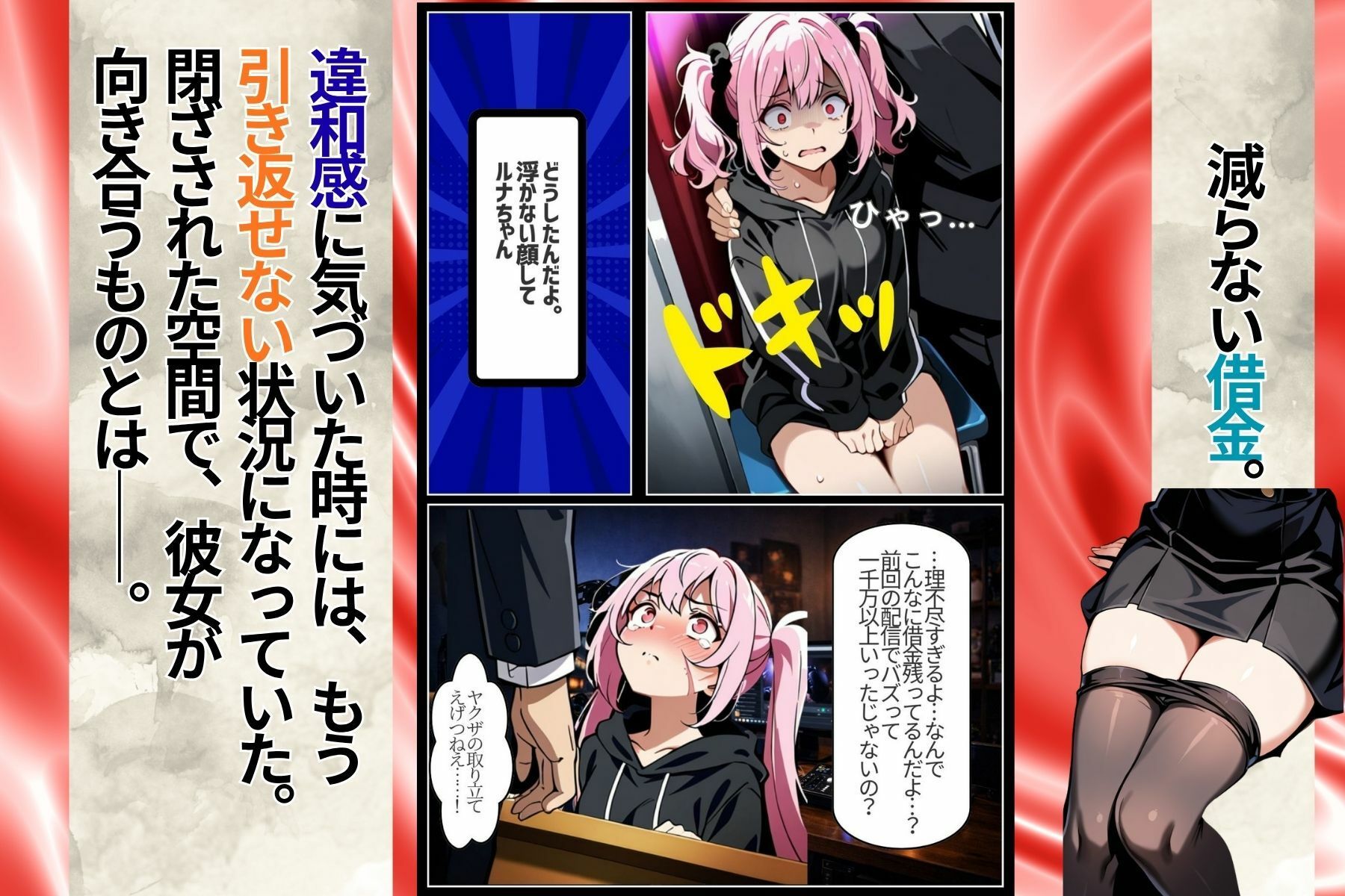 裏切りのオフ会に呼ばれて密室でおもちゃにされたら、男たちの絶倫ピストンでさらに脳まで雌堕ちさせられました サンプル3ページ目