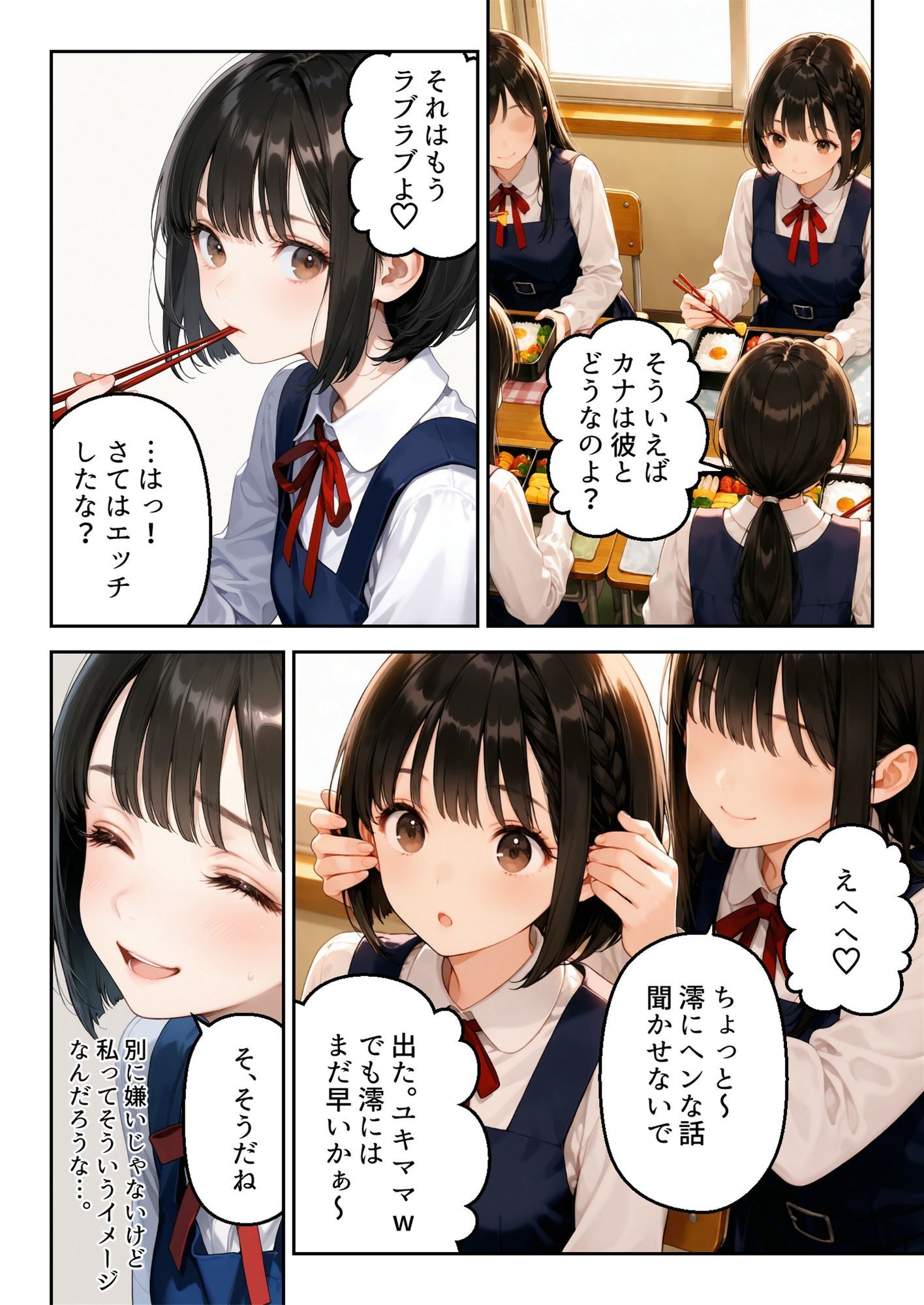 見られる私。知らない私。 サンプル2ページ目