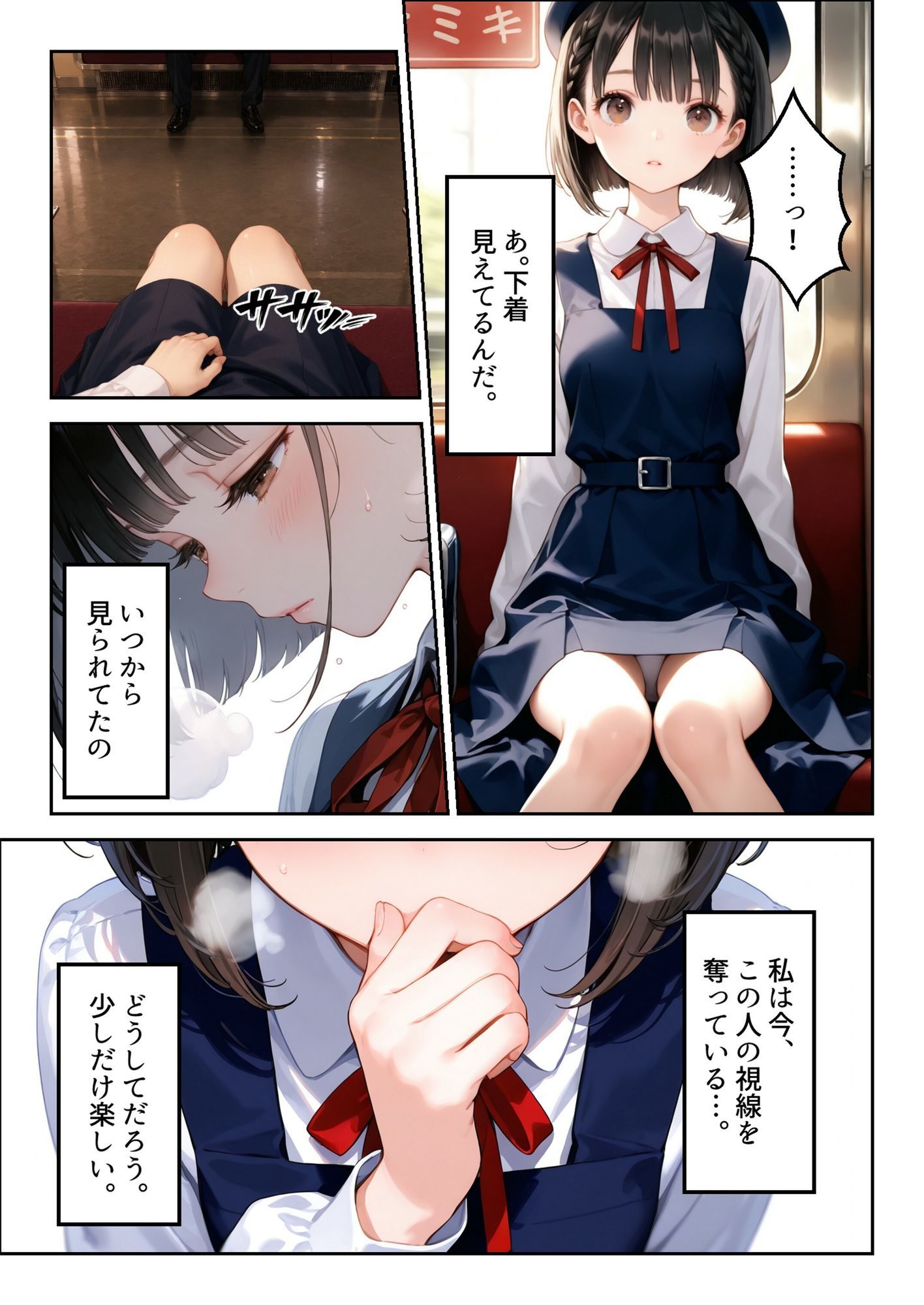 見られる私。知らない私。 サンプル4ページ目