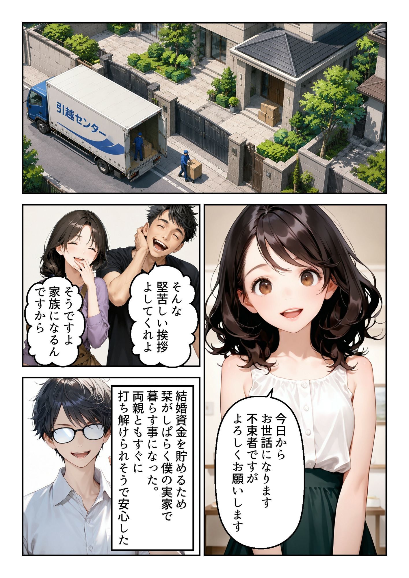 僕の婚約者は父の隣で笑う サンプル2ページ目