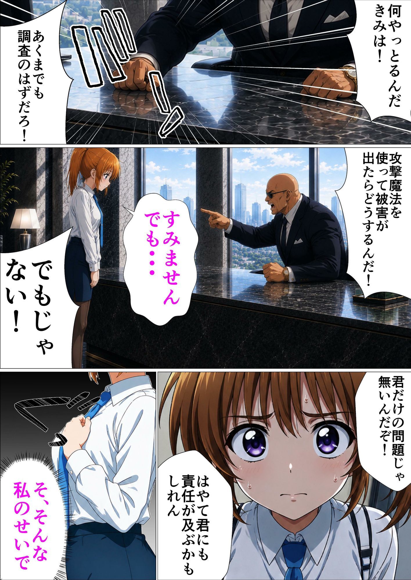 魔法少女の失態〜お願いします！なんでもしますから！ サンプル8ページ目