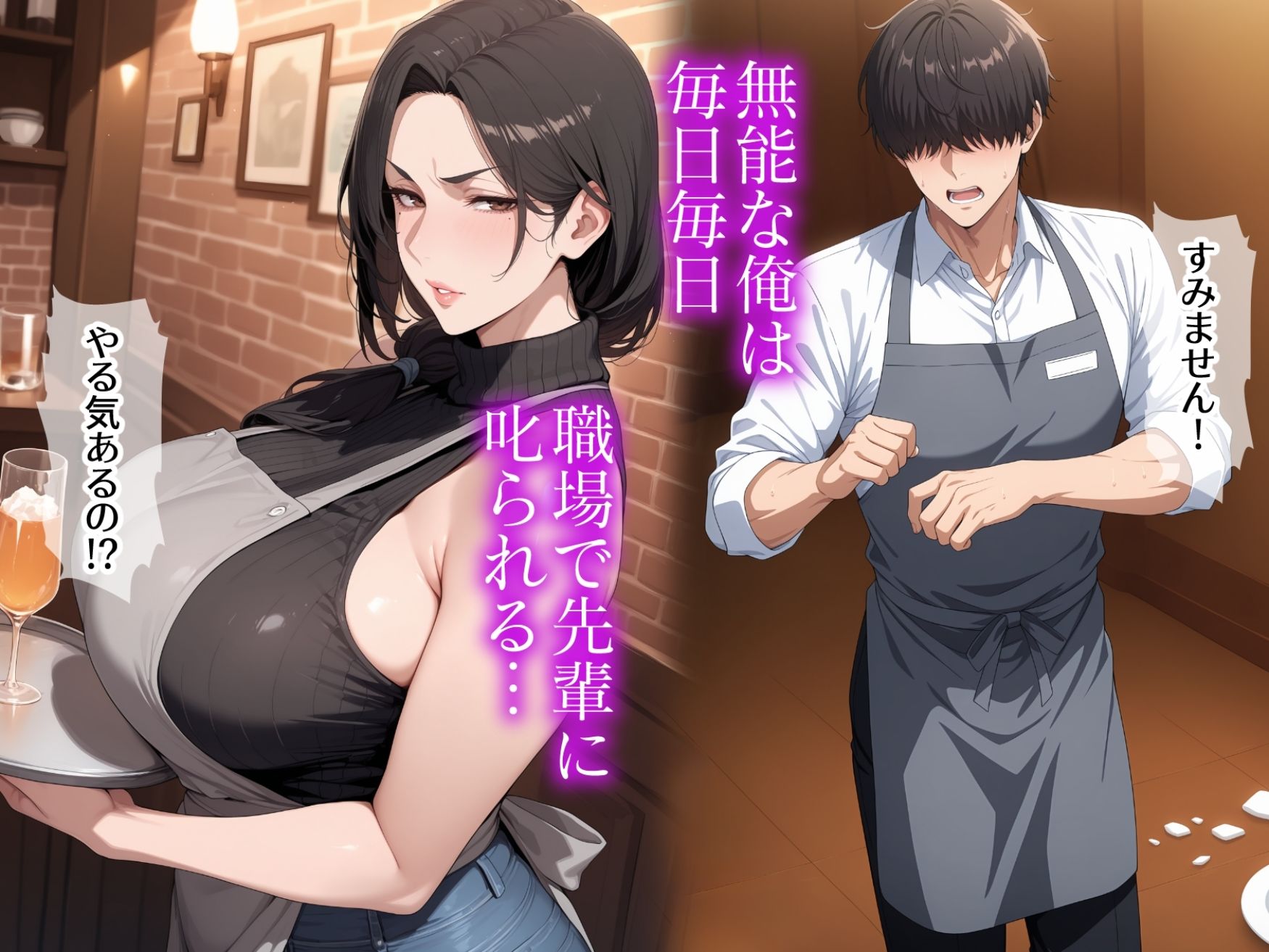 職場の先輩の夜の顔  欲求不満な人妻で卒業  手料理も身体も食べ尽くす サンプル2ページ目