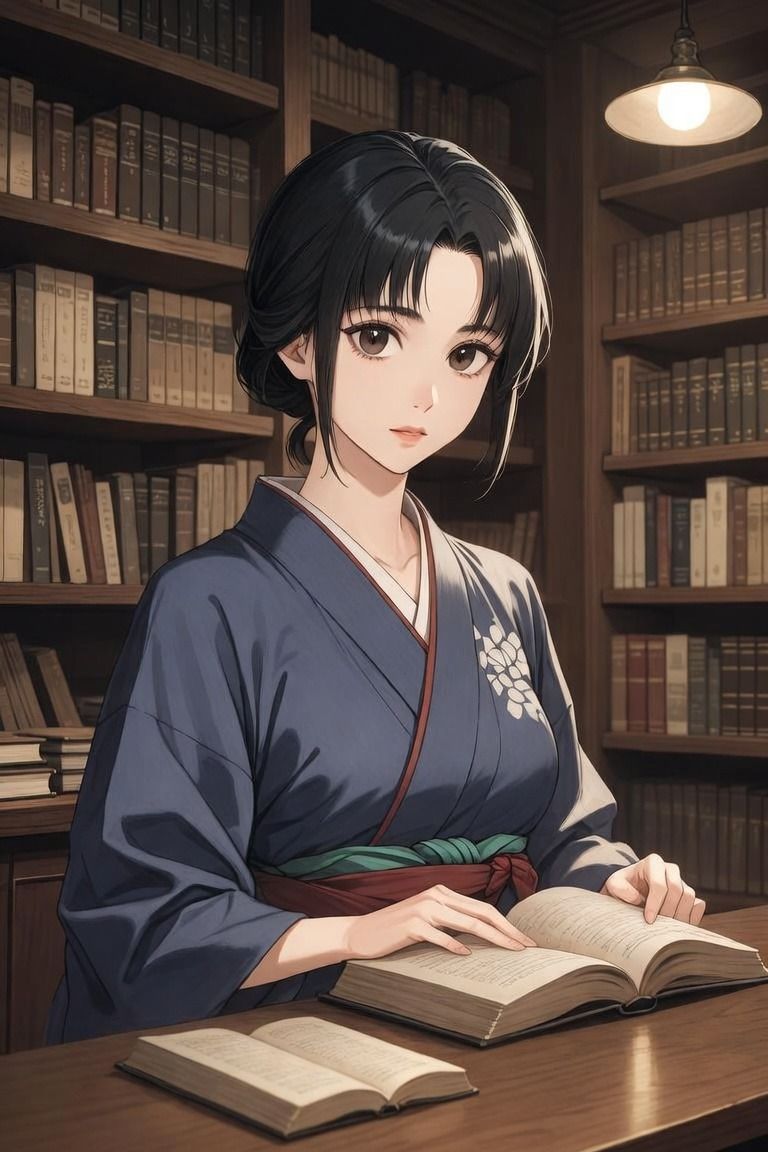 【年上お姉さん×古書喫茶】古書喫茶のお姉さんは、閉店後だけ頁をめくる手を止める サンプル1ページ目