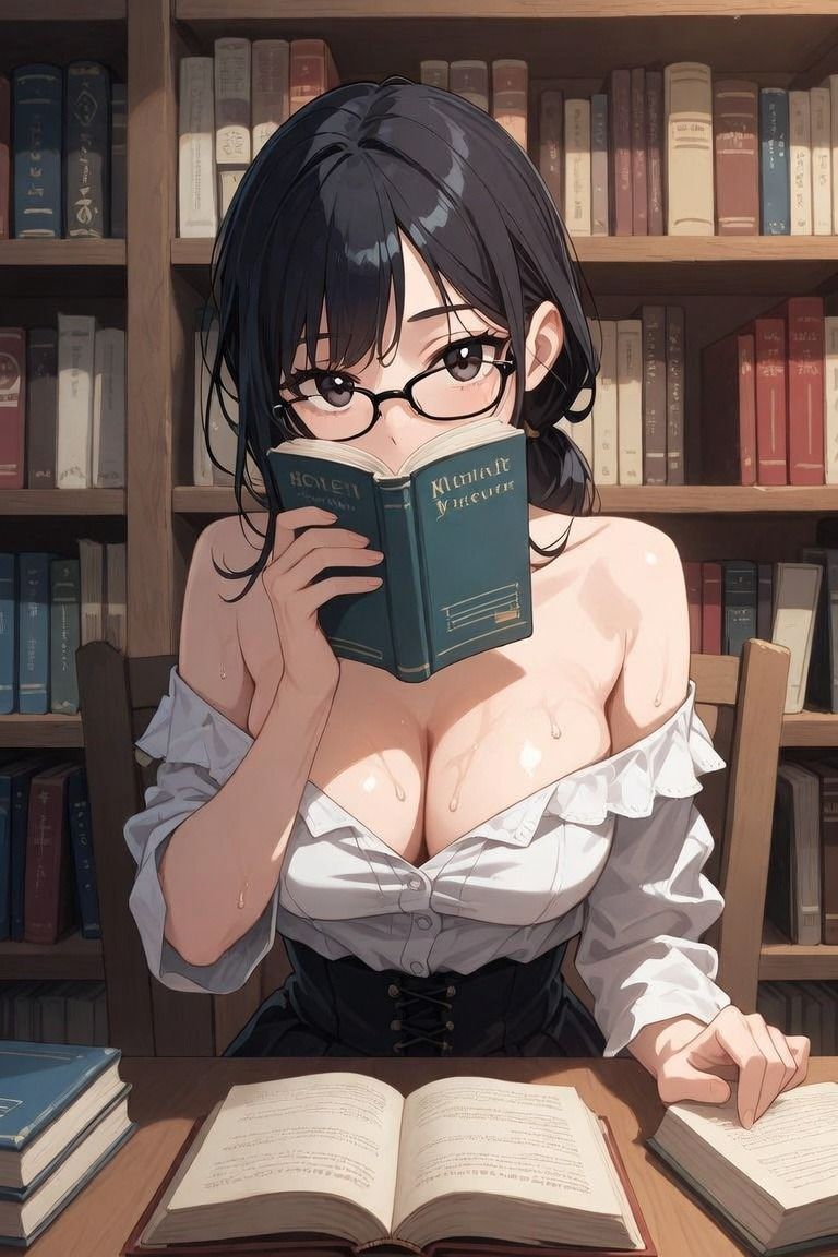【年上お姉さん×古書喫茶】古書喫茶のお姉さんは、閉店後だけ頁をめくる手を止める サンプル5ページ目