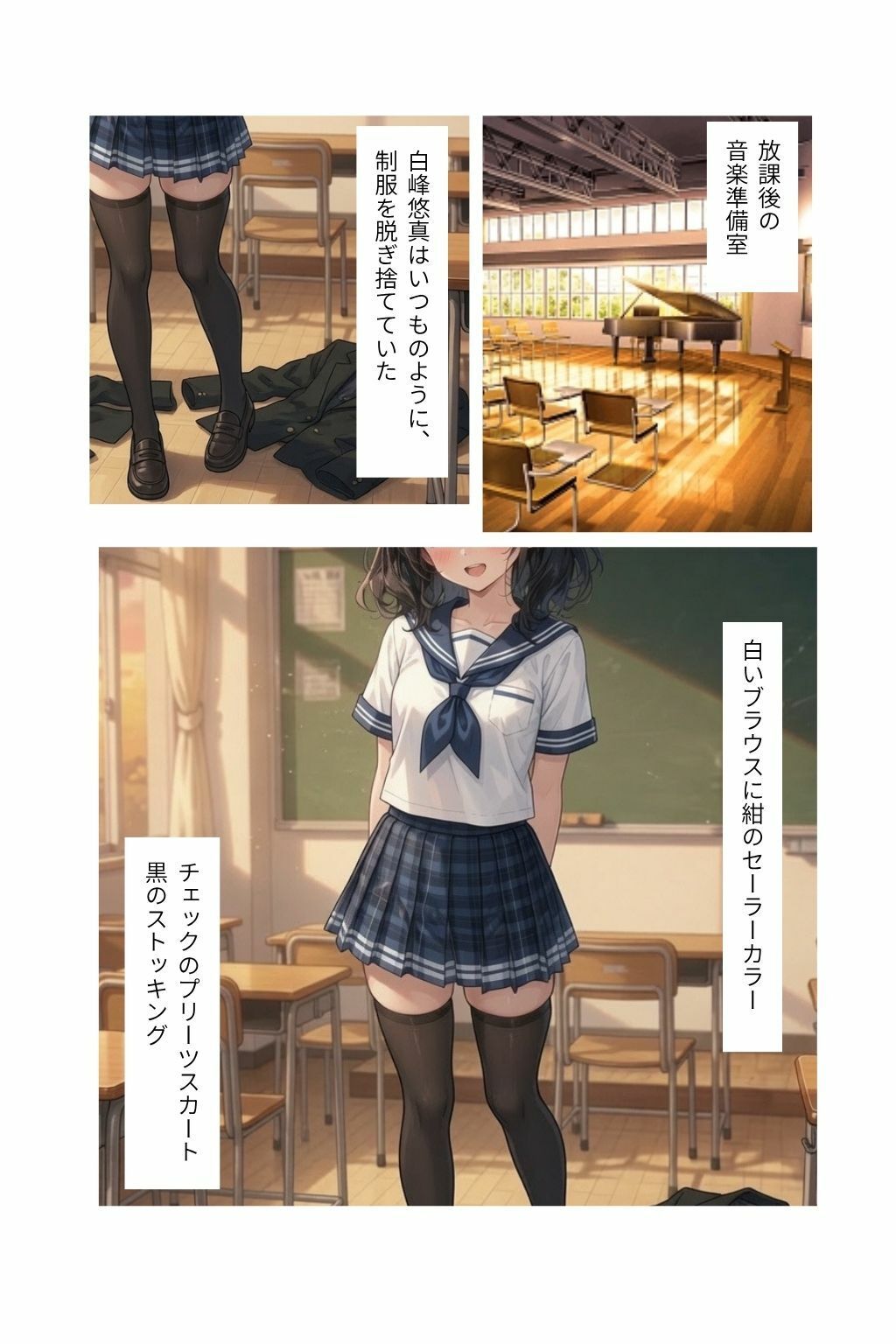 男の娘は今日も犯●れる〜アナル中出し精液まみれの日々〜 サンプル1ページ目