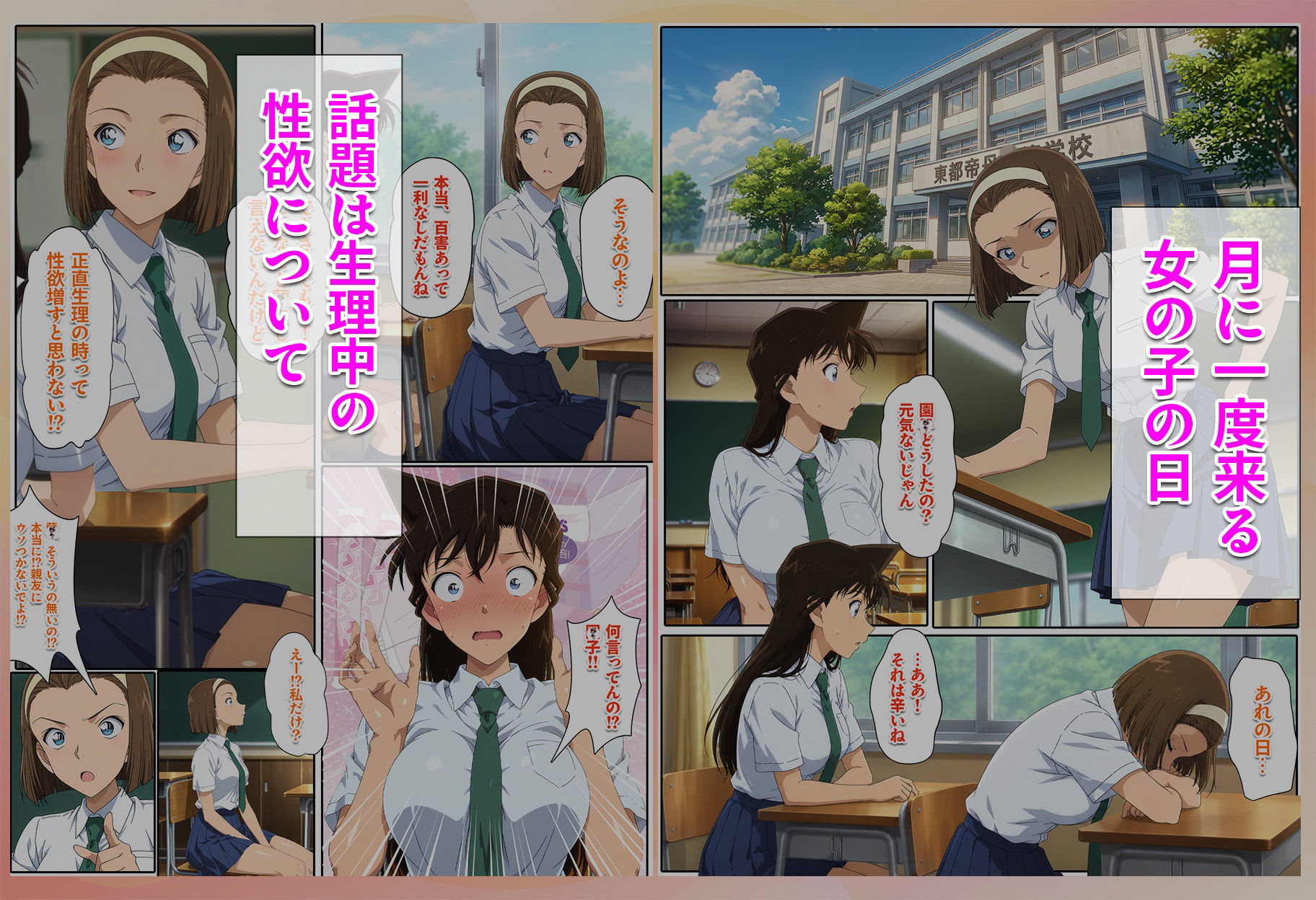名探偵の三角関係10 サンプル1ページ目