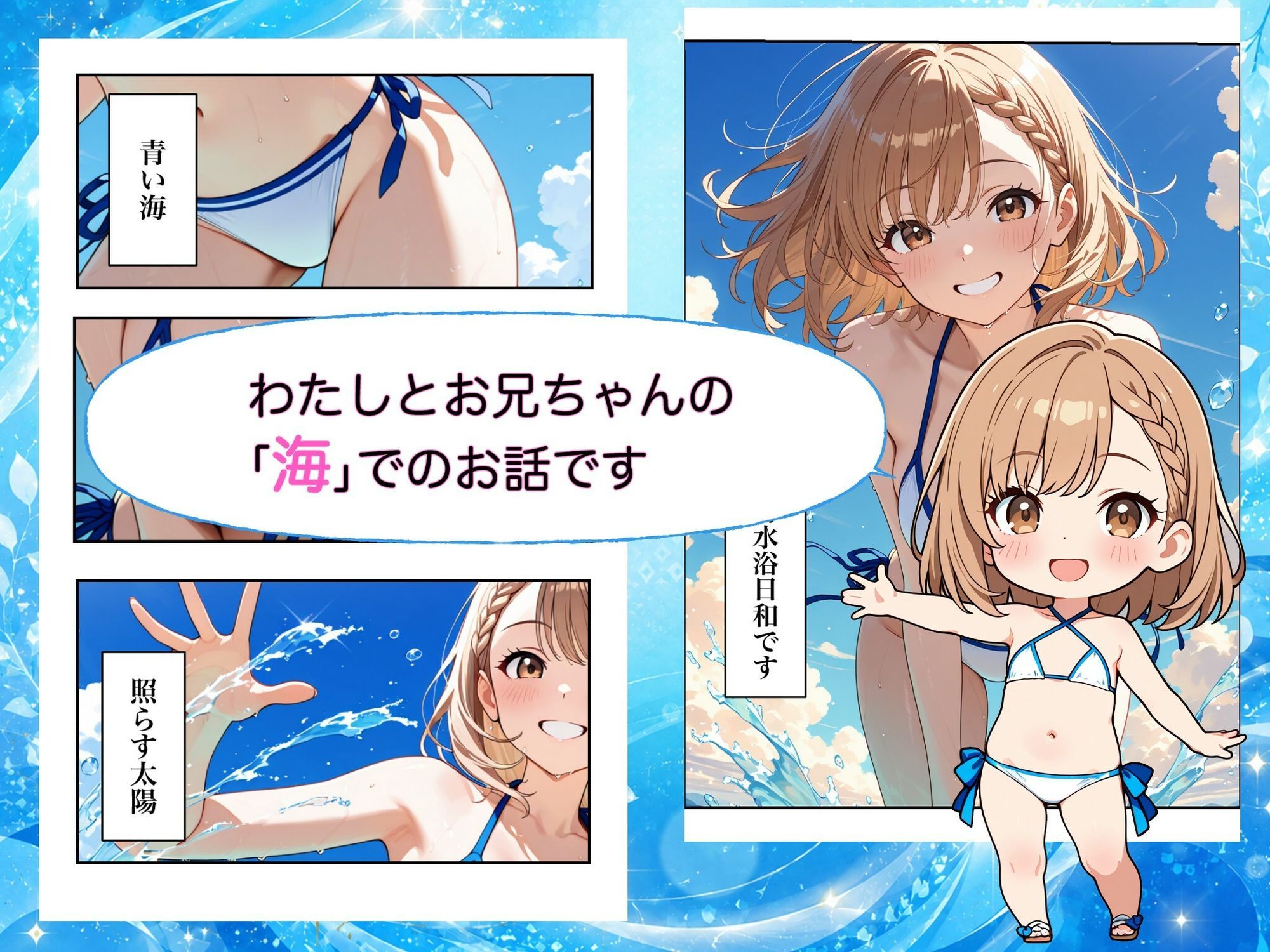 ブラコン妹ちゃんとデカチンお兄ちゃん2 サンプル2ページ目
