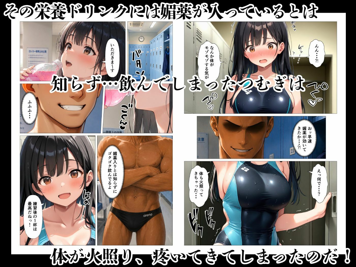 清楚彼女は処女を奪われイキ狂い寝取られる サンプル5ページ目