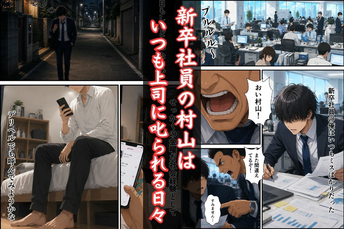 デリヘル呼んだら元いじめっ子のギャルが来た話。 サンプル1ページ目