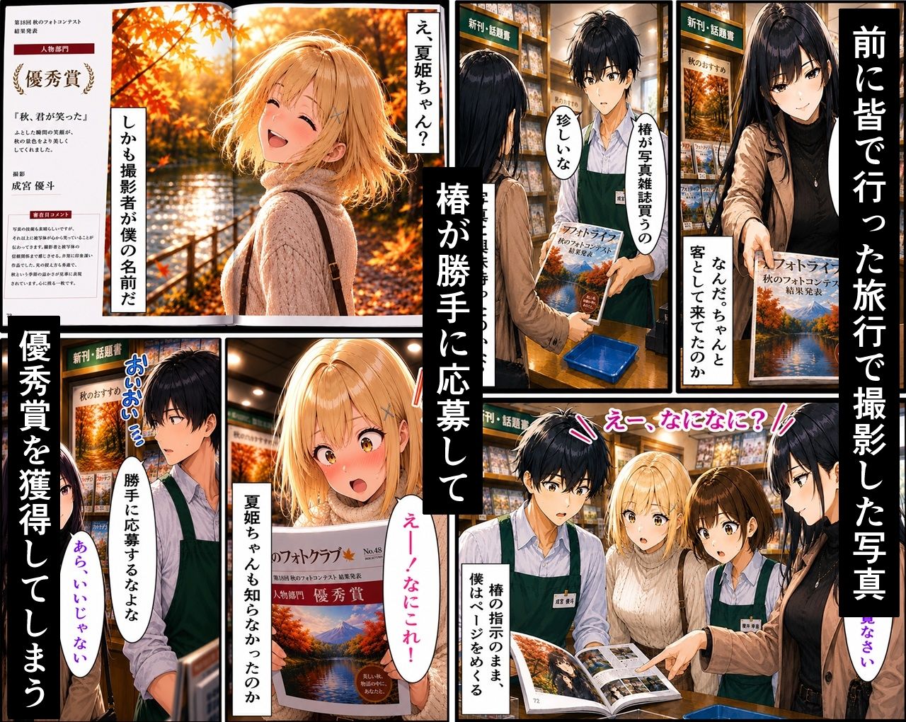 無防備すぎる同級生に、理性が追いつかなかった話 第16話「純粋な後輩が乱れる夜」 サンプル1ページ目