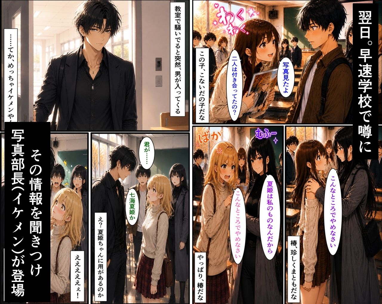 無防備すぎる同級生に、理性が追いつかなかった話 第16話「純粋な後輩が乱れる夜」 サンプル2ページ目