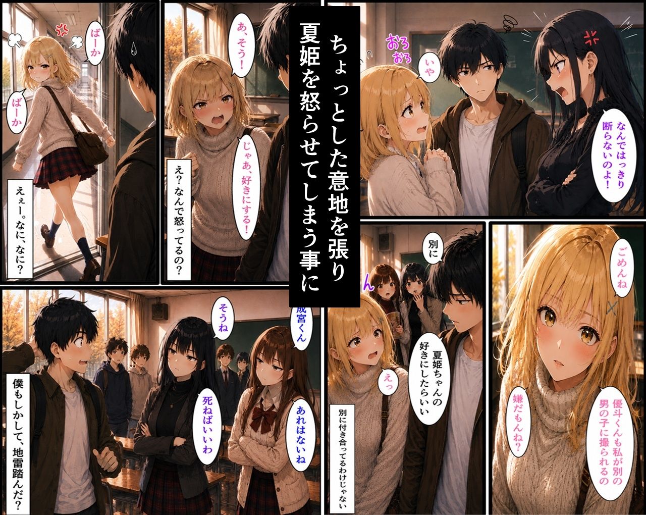無防備すぎる同級生に、理性が追いつかなかった話 第16話「純粋な後輩が乱れる夜」 サンプル3ページ目
