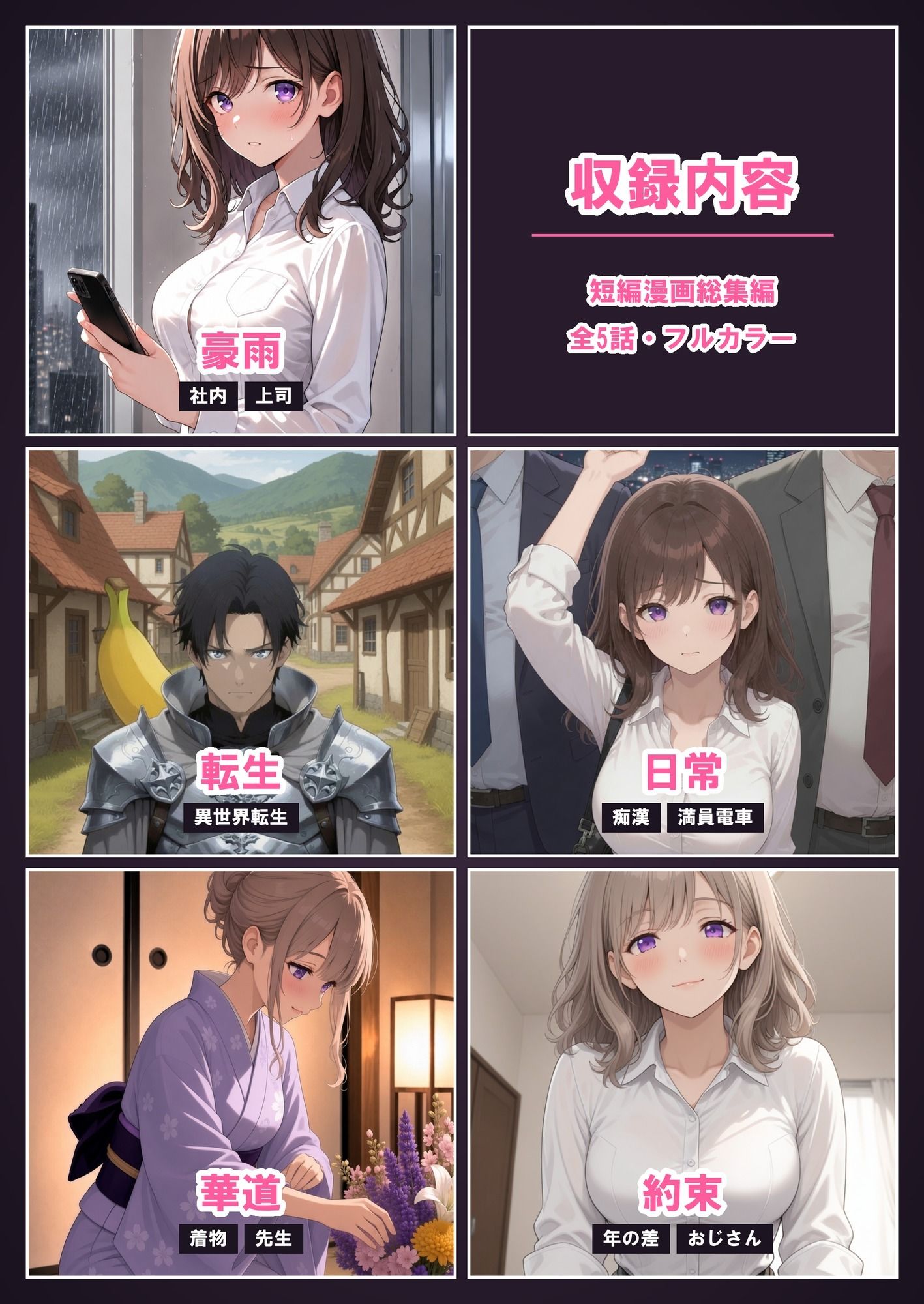 どこにでもいる20代OLの私が、誰にも言えない非日常に迷い込んだ話 サンプル1ページ目
