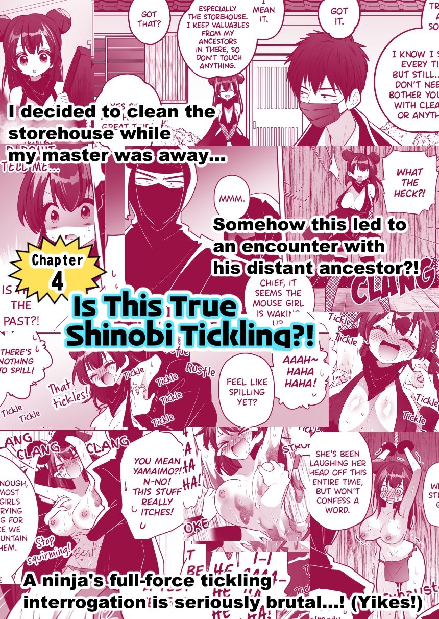 I Came to Train as a Kunoichi... But My Master Loves Tickling！？ サンプル4ページ目