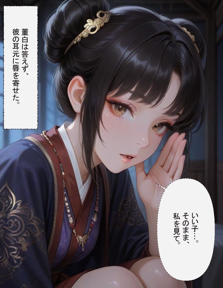 白き華の贖い ―董白は罪人を甘やかす― サンプル3ページ目