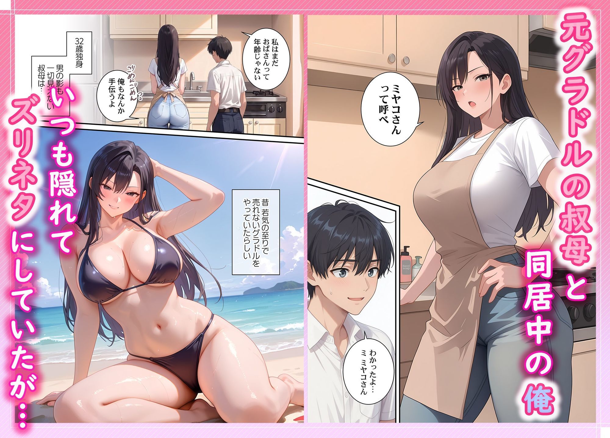割り切りワイフ〜叔母そっくりな肉人形をハメ放題〜 サンプル1ページ目