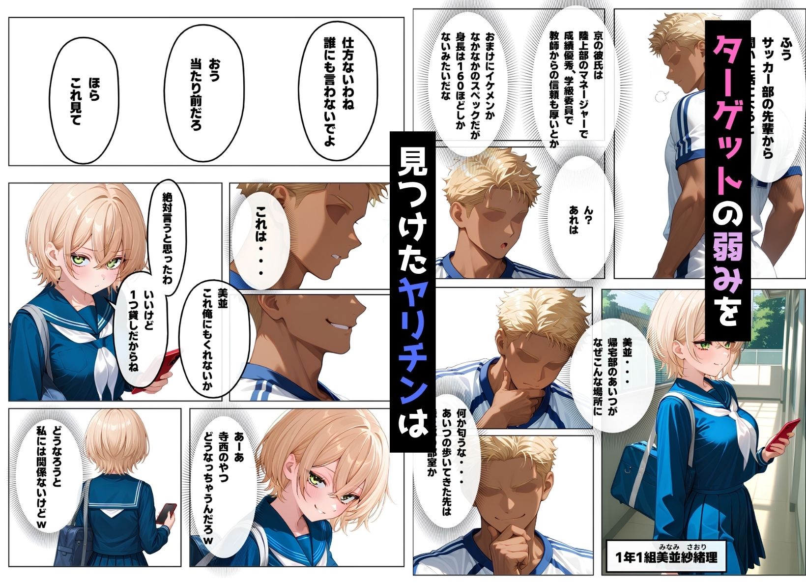 仙場の野望〜クラスの女子を全員俺のモノにするまで〜 サンプル4ページ目