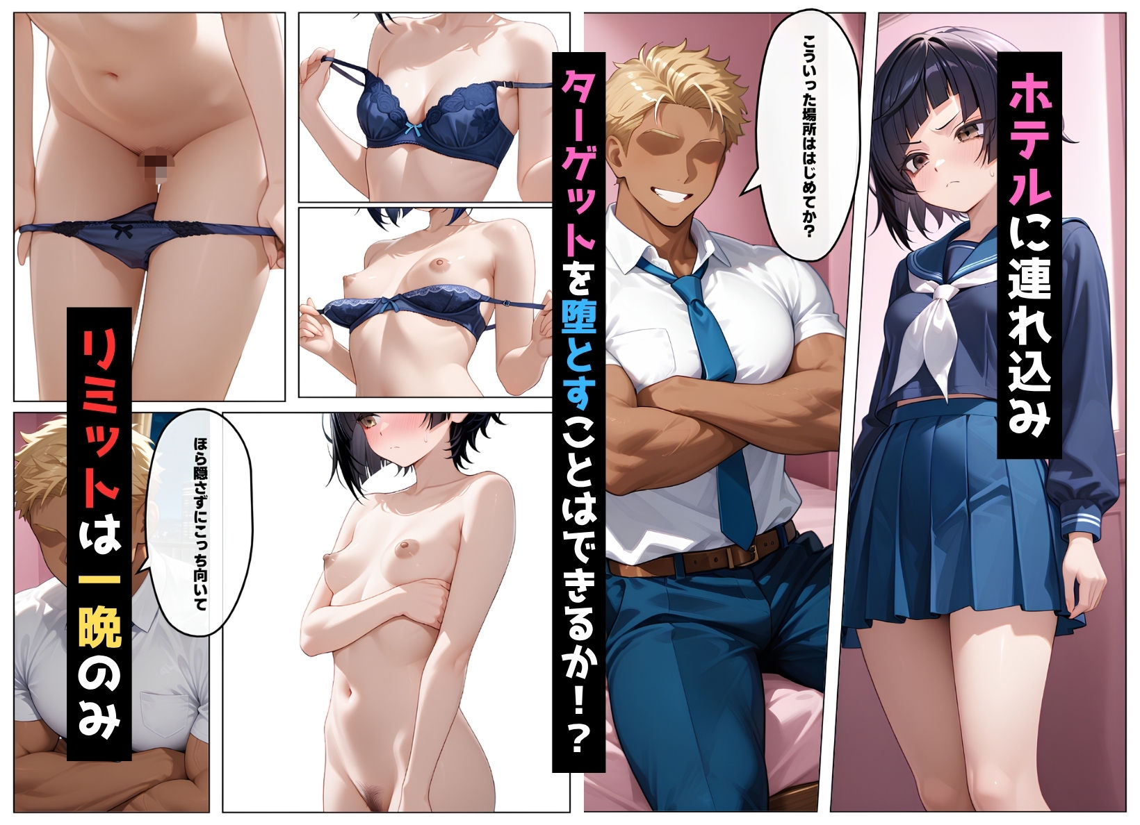 仙場の野望〜クラスの女子を全員俺のモノにするまで〜 サンプル5ページ目