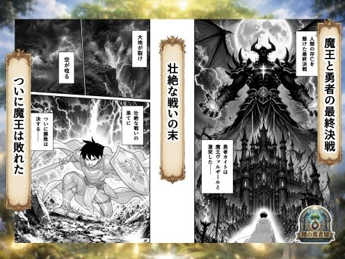 種の勇者様 サンプル1ページ目