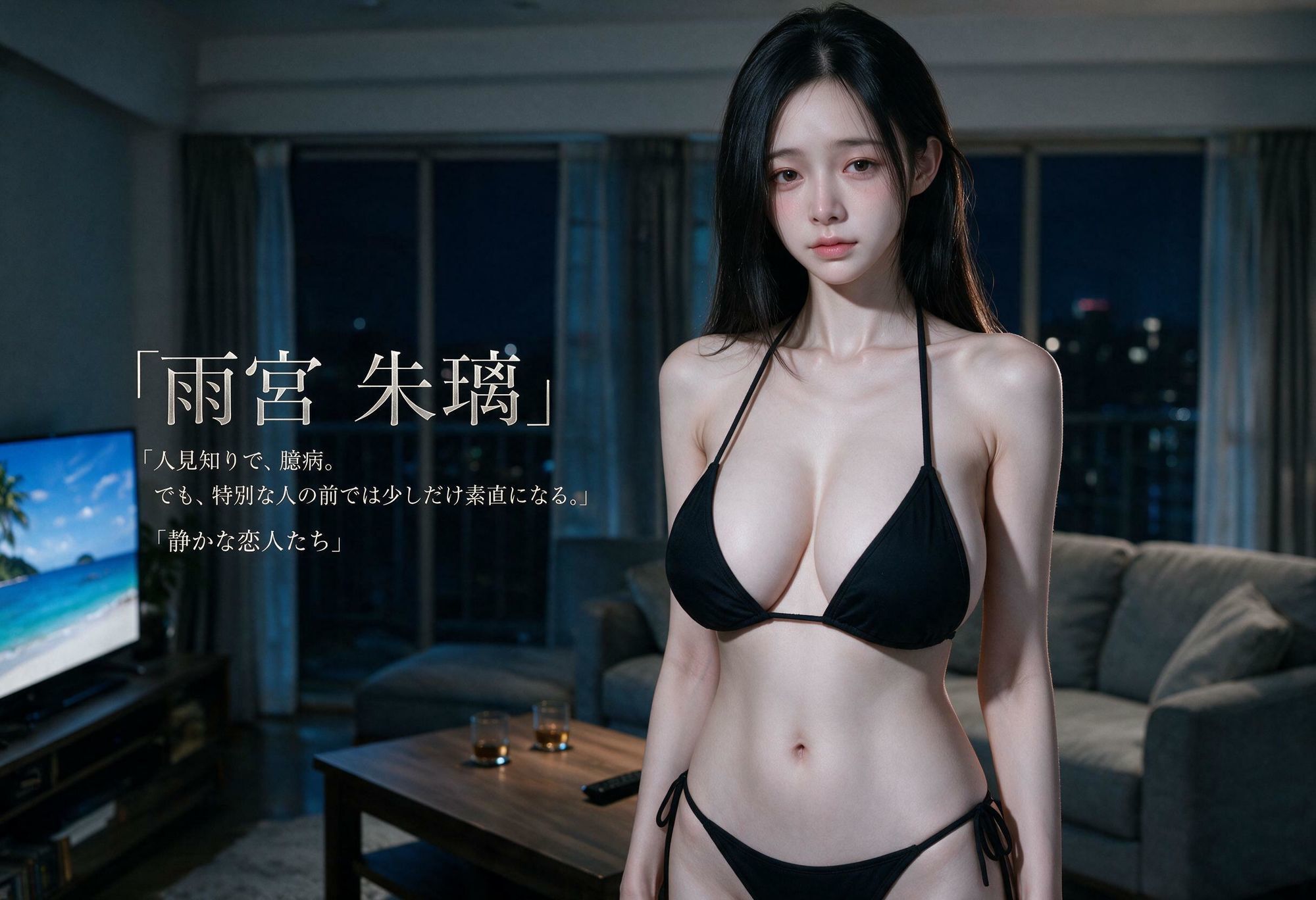 静かな恋人たち Vol.1 水着を着るだけだったのに サンプル2ページ目