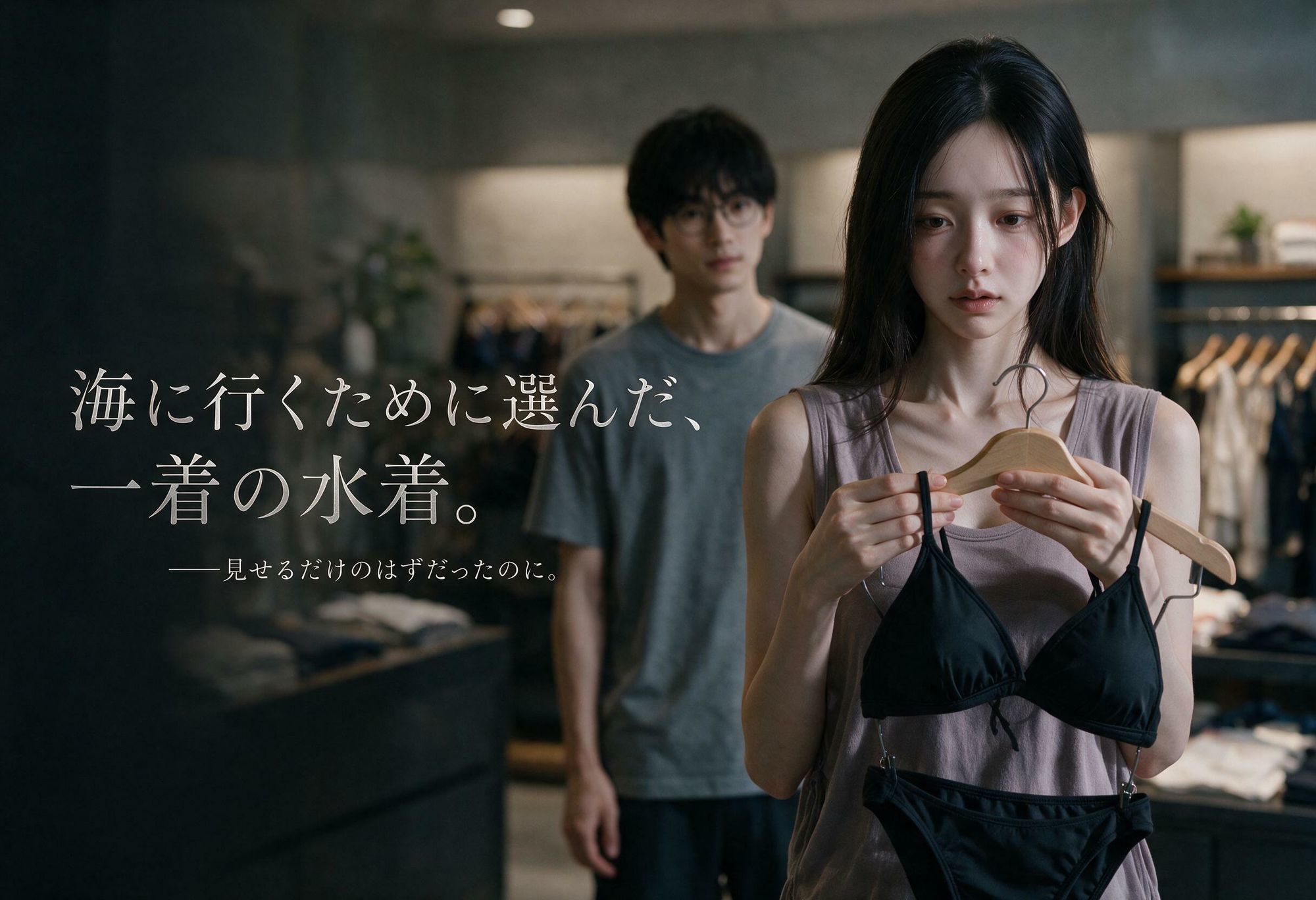 静かな恋人たち Vol.1 水着を着るだけだったのに サンプル3ページ目