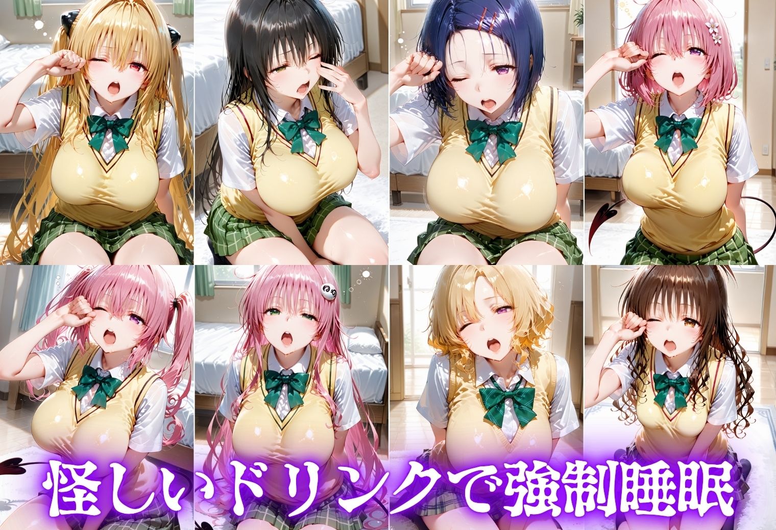 怪しいドリンクで眠っている間に孕ませSEXした話  Vol.1 サンプル1ページ目