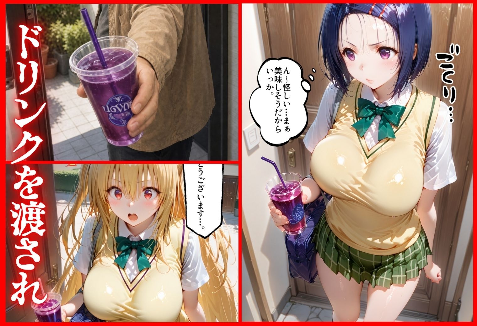 怪しいドリンクで眠っている間に孕ませSEXした話  Vol.1 サンプル4ページ目