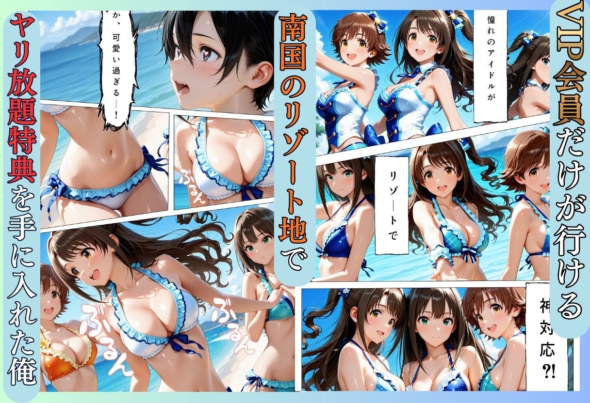 アイドルの超VIP特典で童貞を卒業した話 サンプル1ページ目