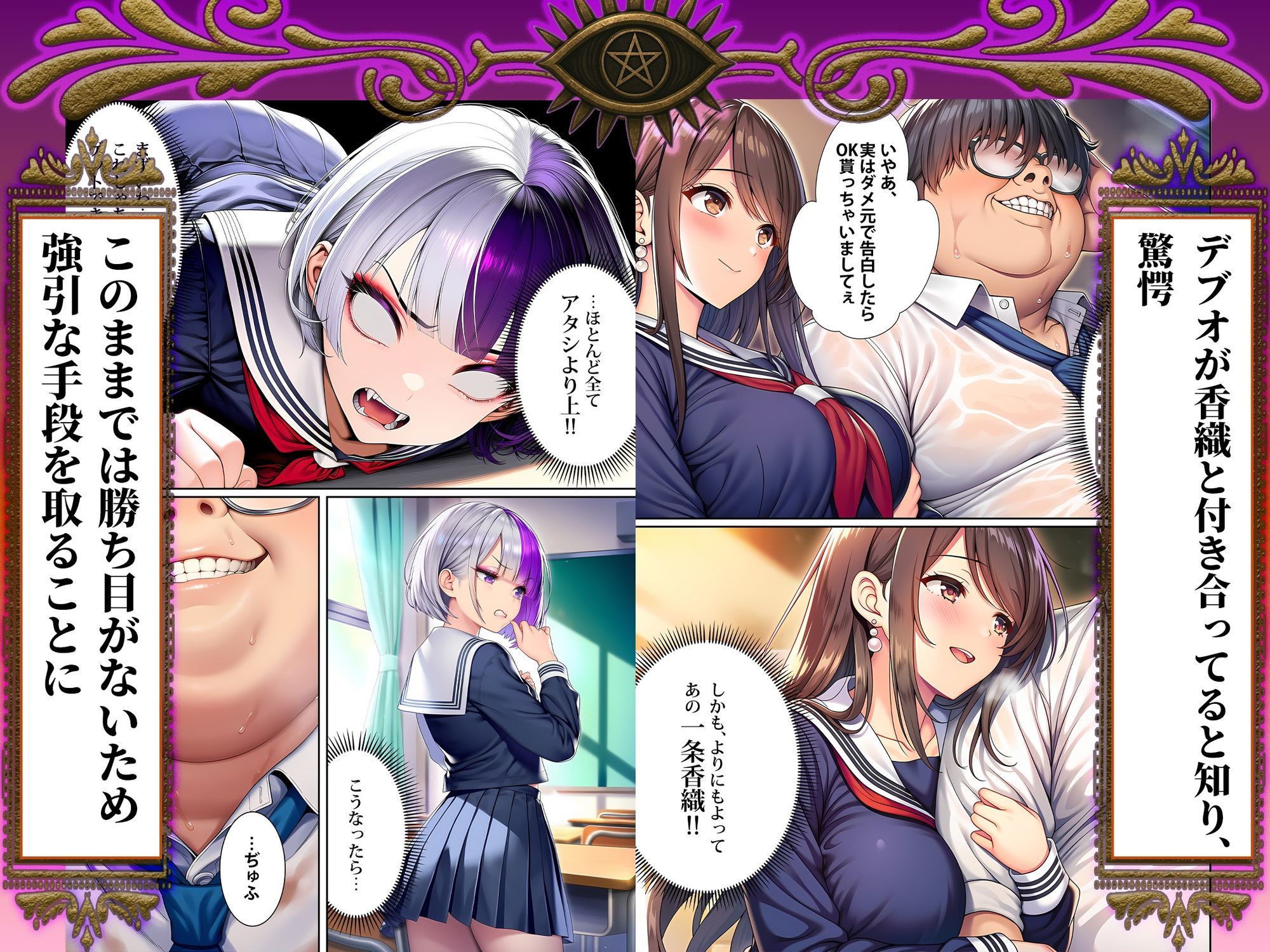 催●洗脳支配学園II〜逆襲のデブオ〜 サンプル3ページ目