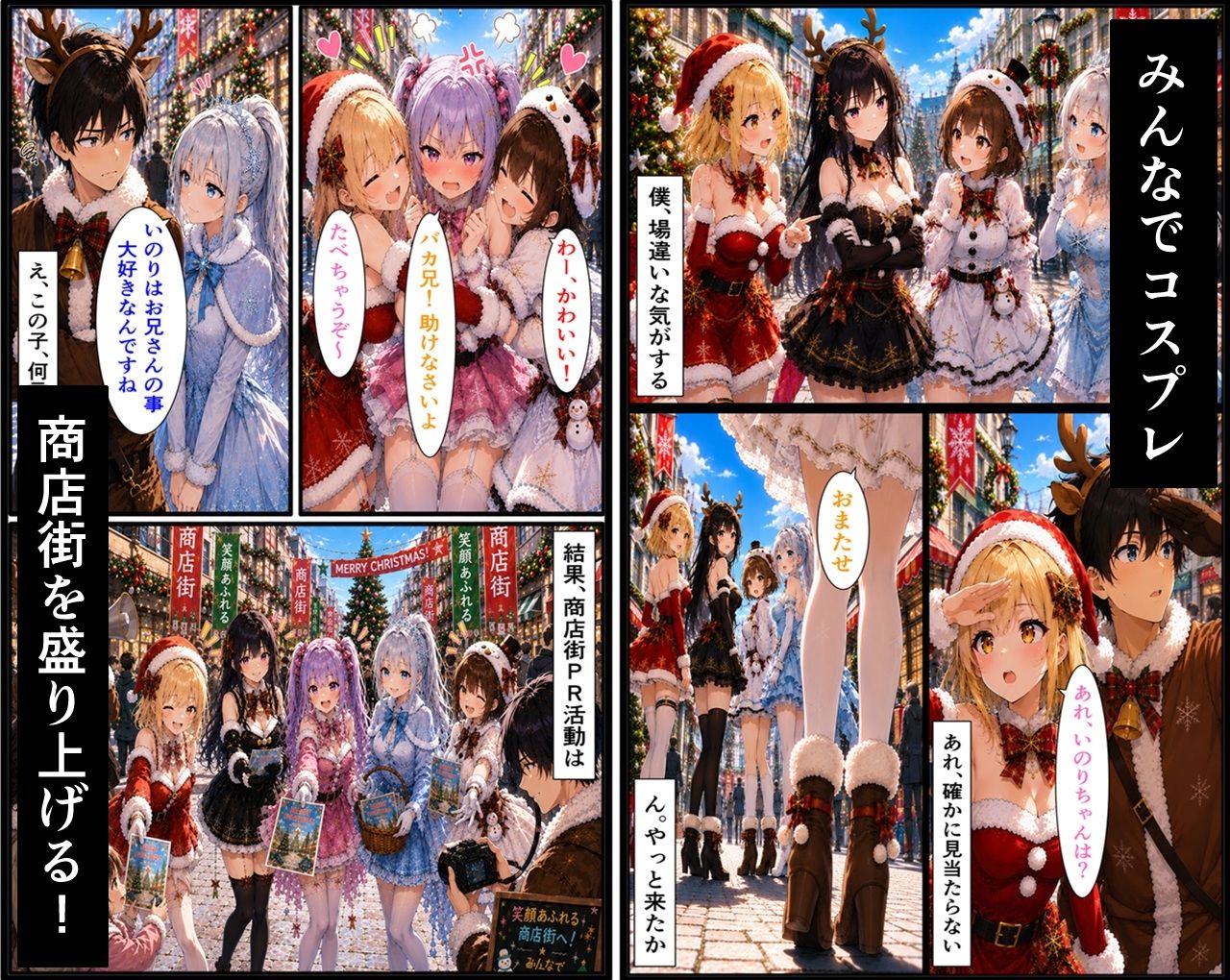 無防備すぎる同級生に、理性が追いつかなかった話 第17話「サンタ姿の君と、特別なクリスマス」 サンプル5ページ目