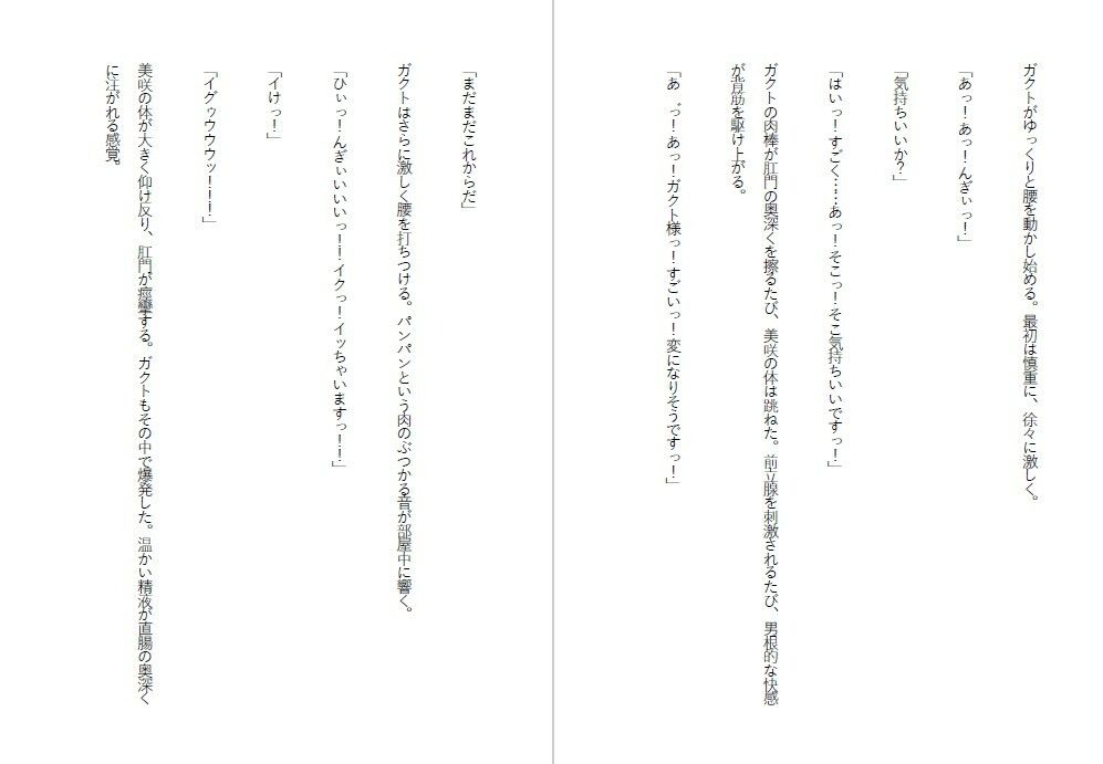 潔癖肉便器姫〜清楚な彼女は50人の男の前でアナルを広げた〜 サンプル6ページ目