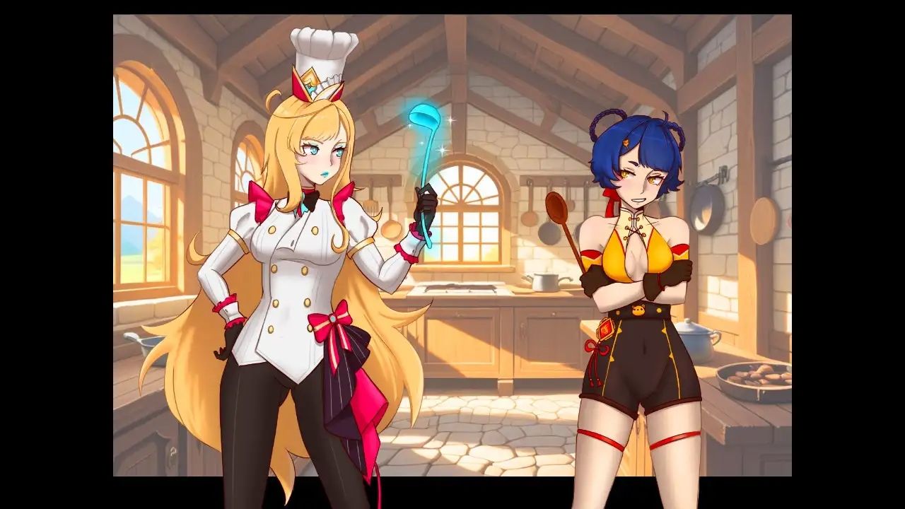 魔法料理少女たち、 インパクト！ サンプル1ページ目