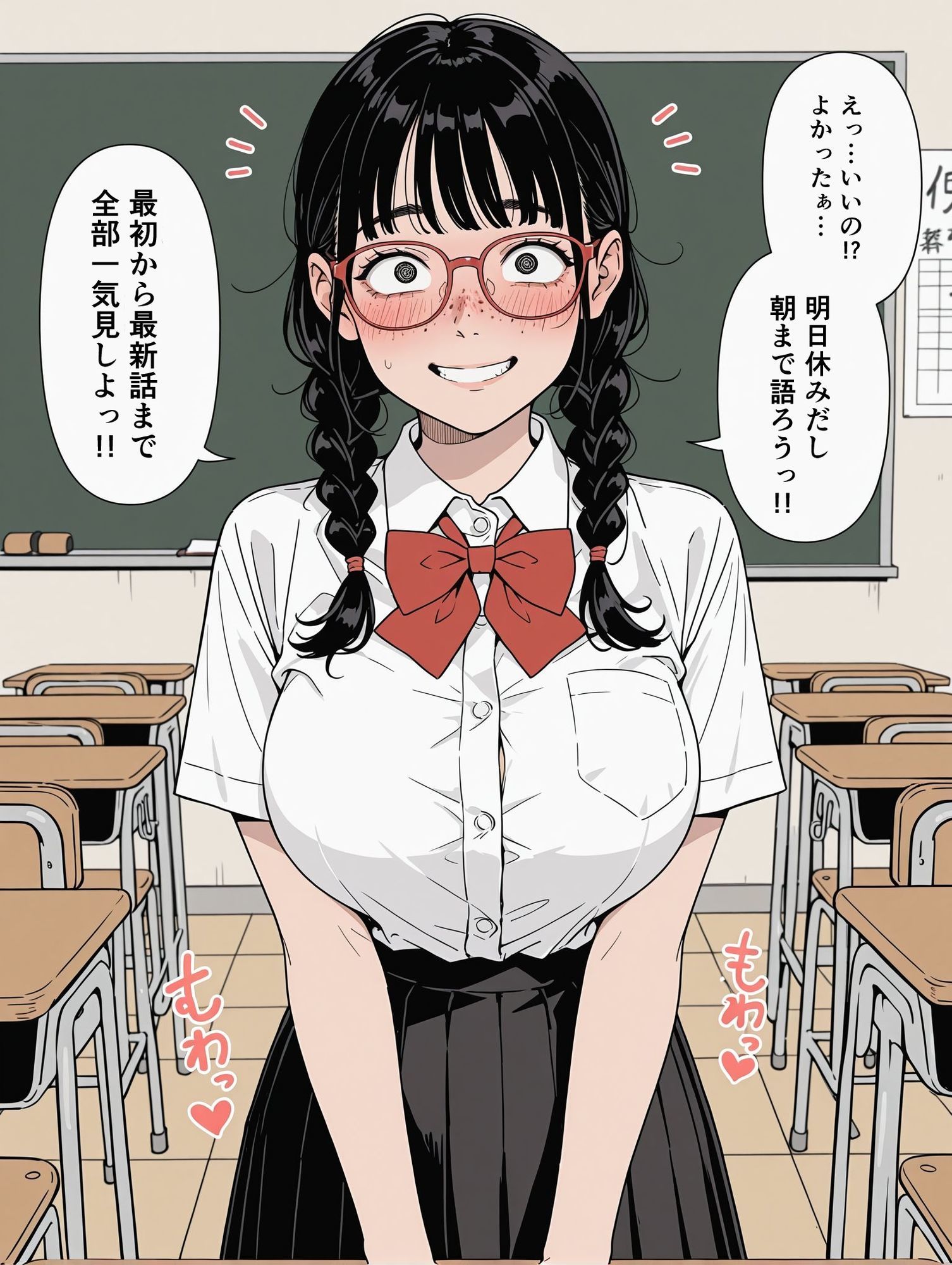 推しアニメが同じだっただけなのに サンプル3ページ目