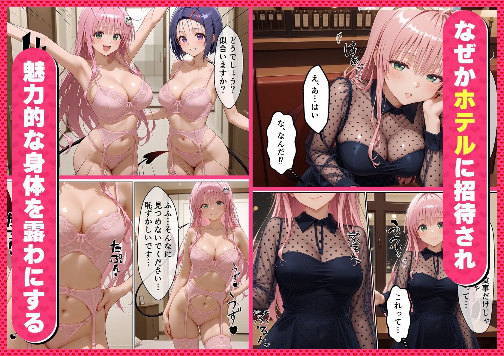 私たちとオトナな遊びしませんか？ただの打ち合わせかと思いきや…とんでもない痴女だった話【To L〇VEる -とらぶる-編】 サンプル3ページ目