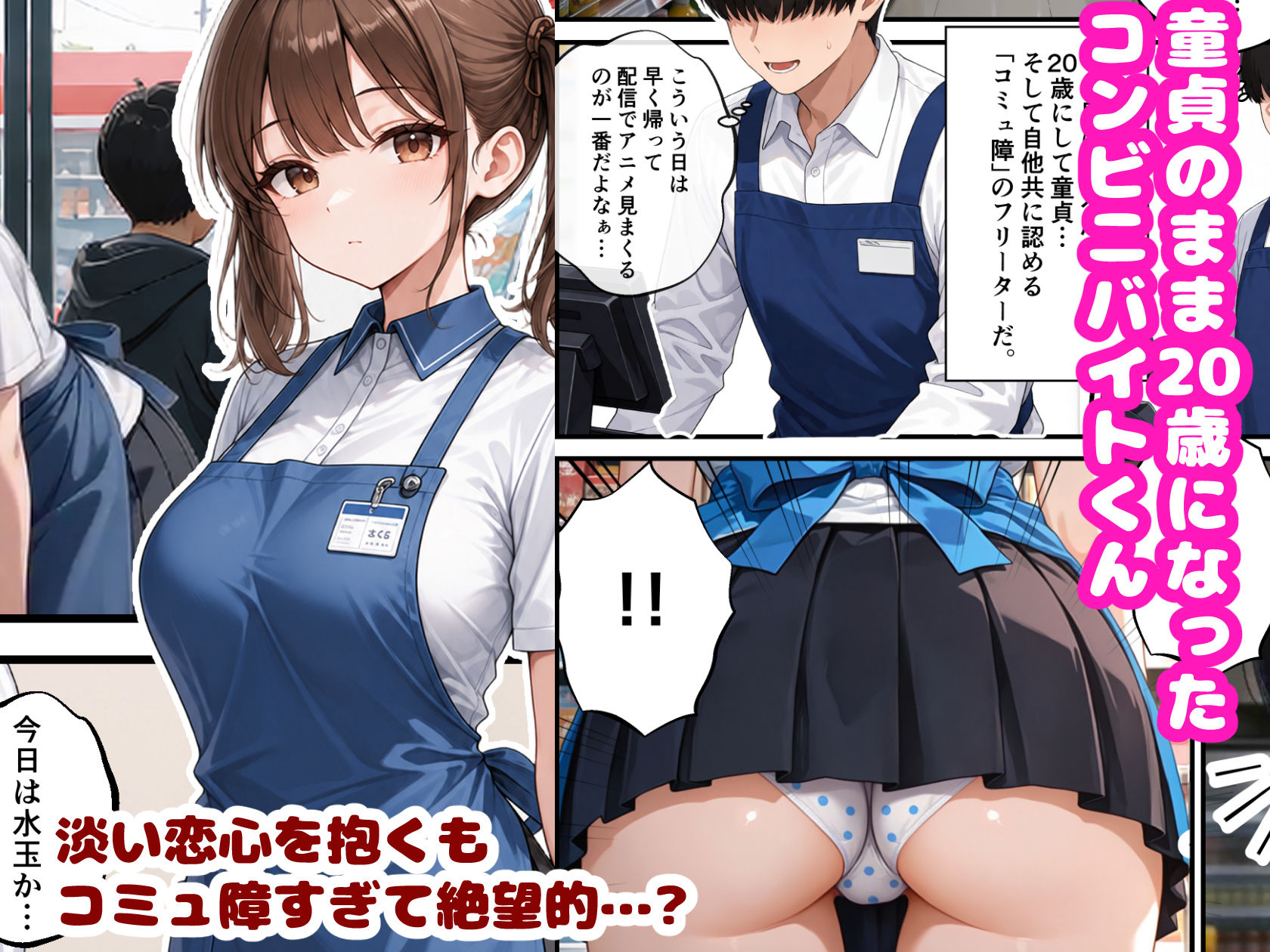 寝たままデリ 〜コミュ障が置き配された女の子で童貞卒業するようです〜 サンプル1ページ目
