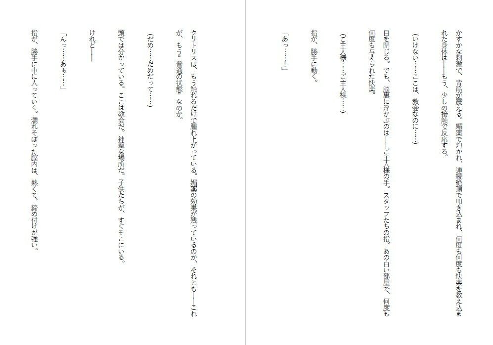 肉便器シスター〜聖女は快楽に堕ち、家畜となる〜 サンプル5ページ目