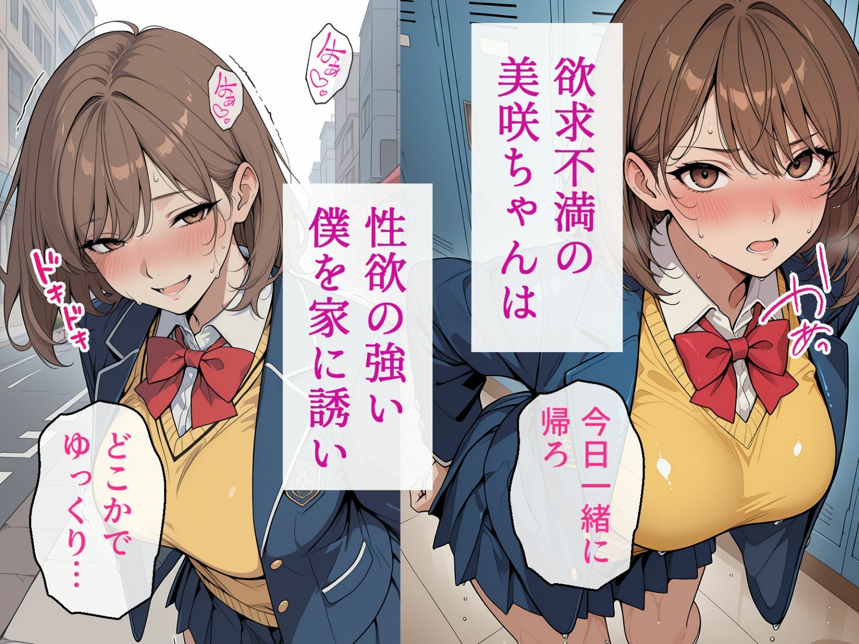 欲求不満の巨乳彼女が僕の中出しで寝取られ妊娠するまで サンプル6ページ目
