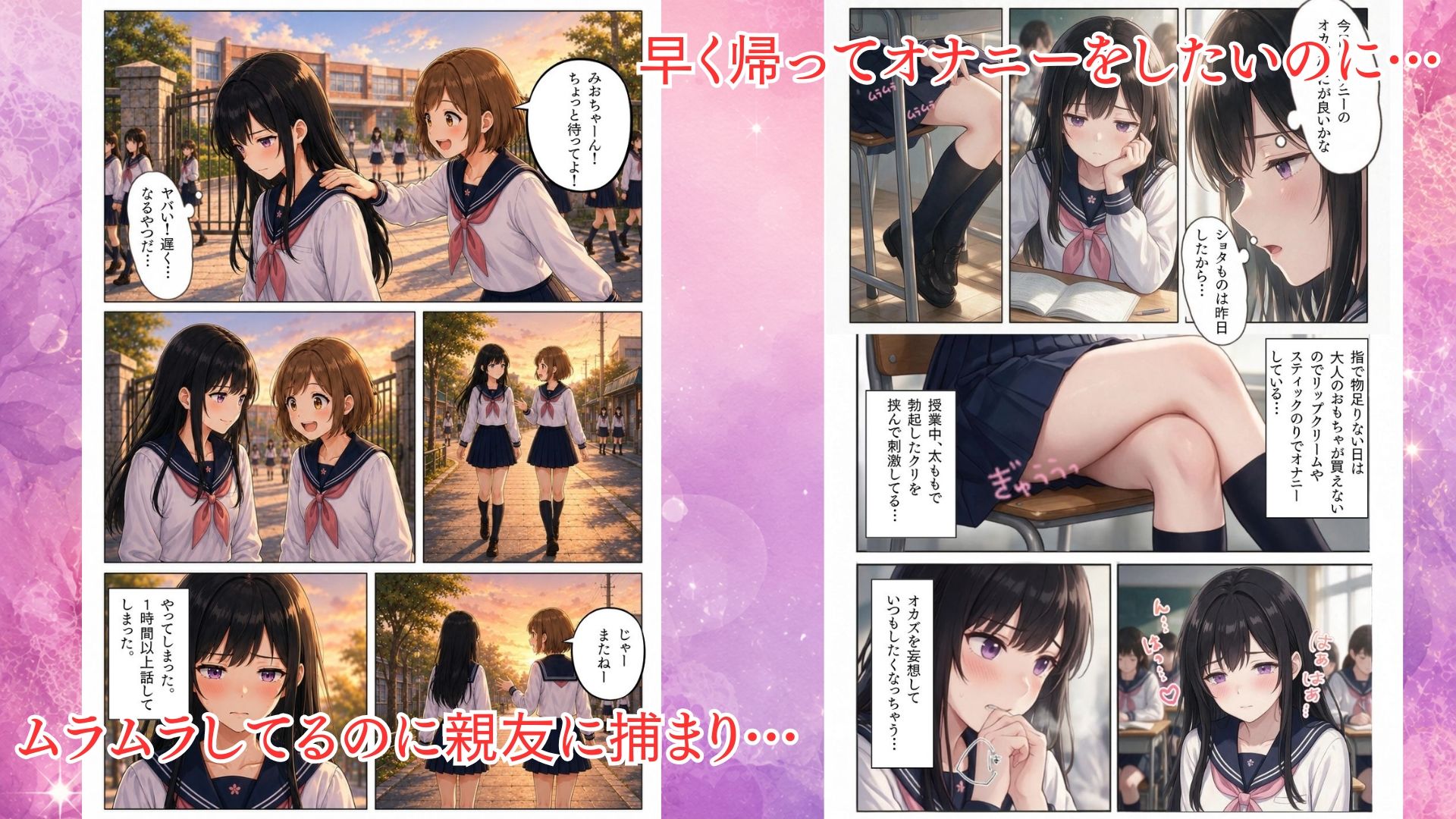 ほんとにあった興奮したオナニー日記1 サンプル2ページ目