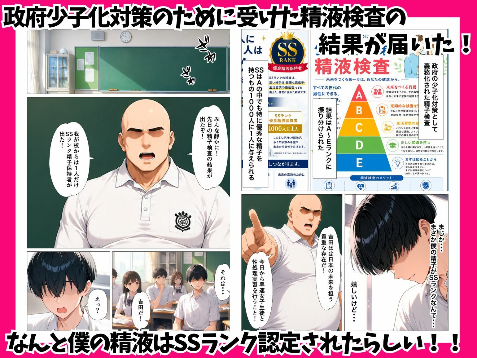 陰キャの僕をパシるギャルをSSランク精子で種付け潮だくセックスした話 サンプル4ページ目