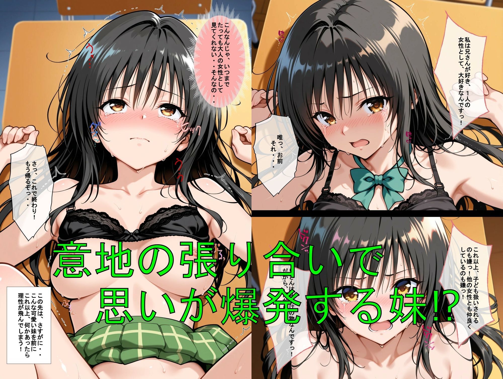 俺の妹は兄さん大好きっ娘でした！  意地の張り合いで妹と？相思相愛なんでラブラブになりました サンプル5ページ目