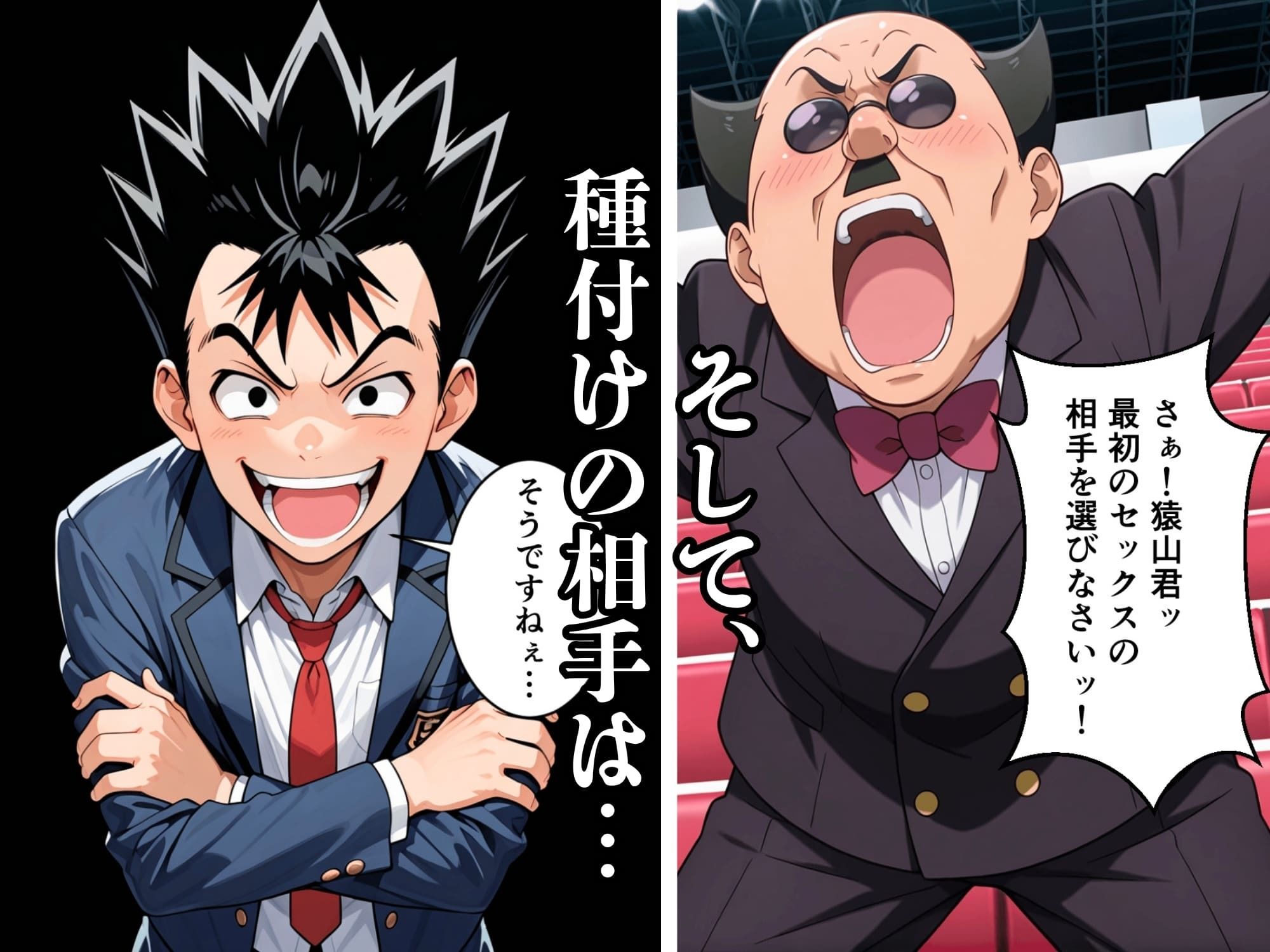 猿山が学園を支配しヒロインを蹂躙する話 サンプル5ページ目