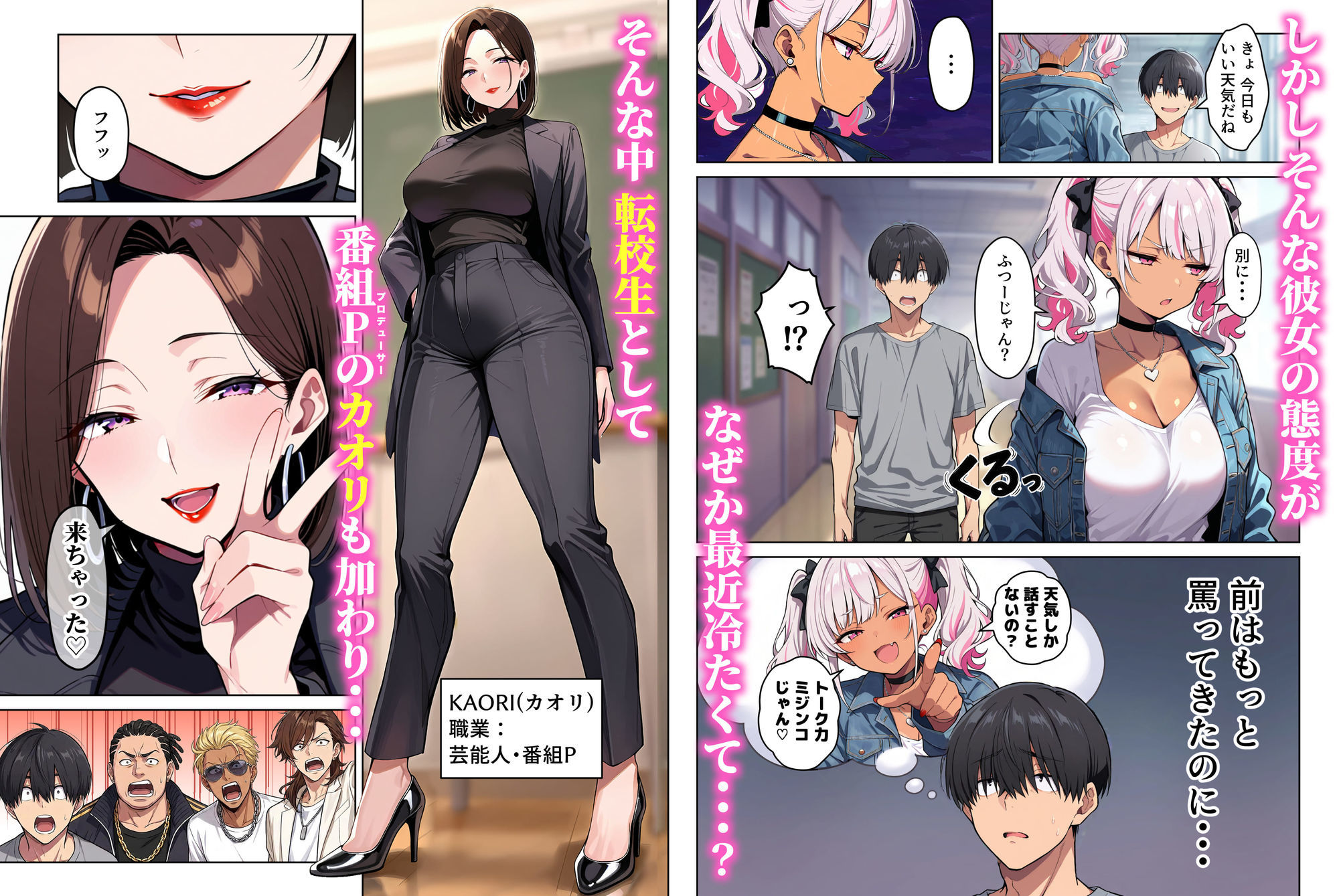 ギャル上等〜「セックスOK」の恋愛リアリティーショーで童貞がハーレム王になる話〜 サンプル2ページ目