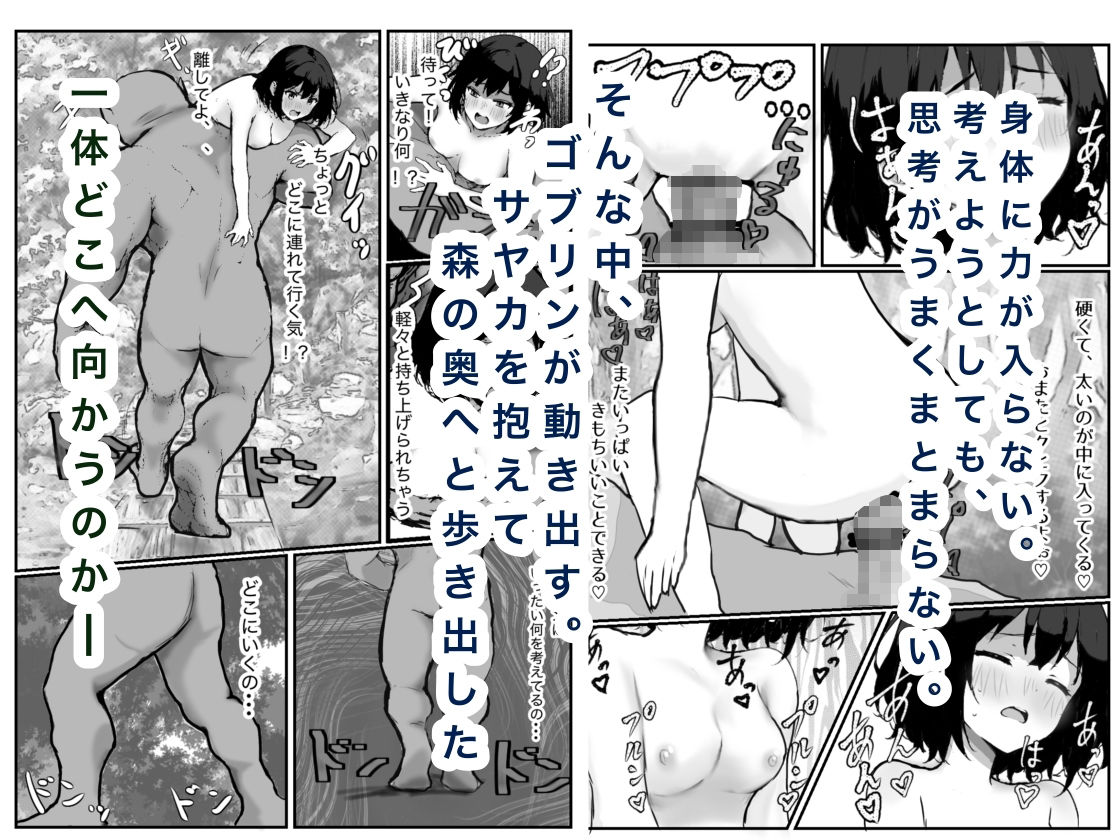 女騎士敗北録〜ゴブリンの森〜2 後編 サンプル3ページ目