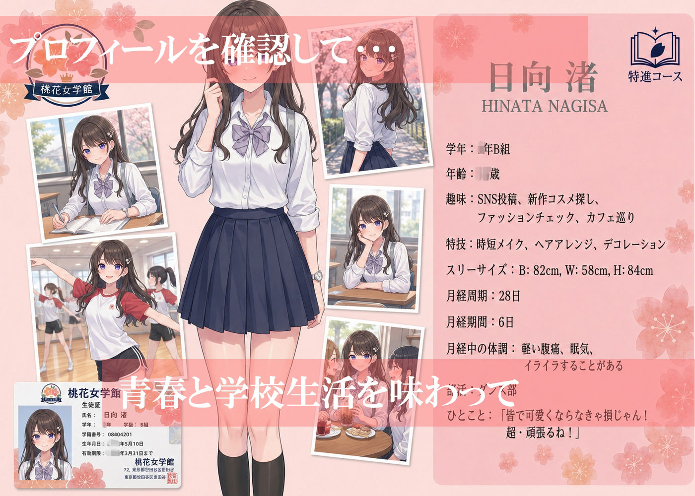 放課後奉仕活動中  放課後は自習室に集合！  Vol2なぎさ サンプル4ページ目