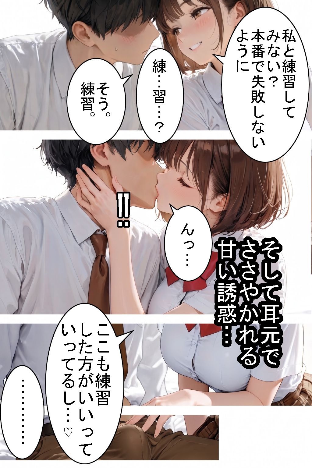 【制服】相手してくれないカノジョから、誘ってくれたその子の妹に乗りかえた話【征服えっち】 サンプル4ページ目