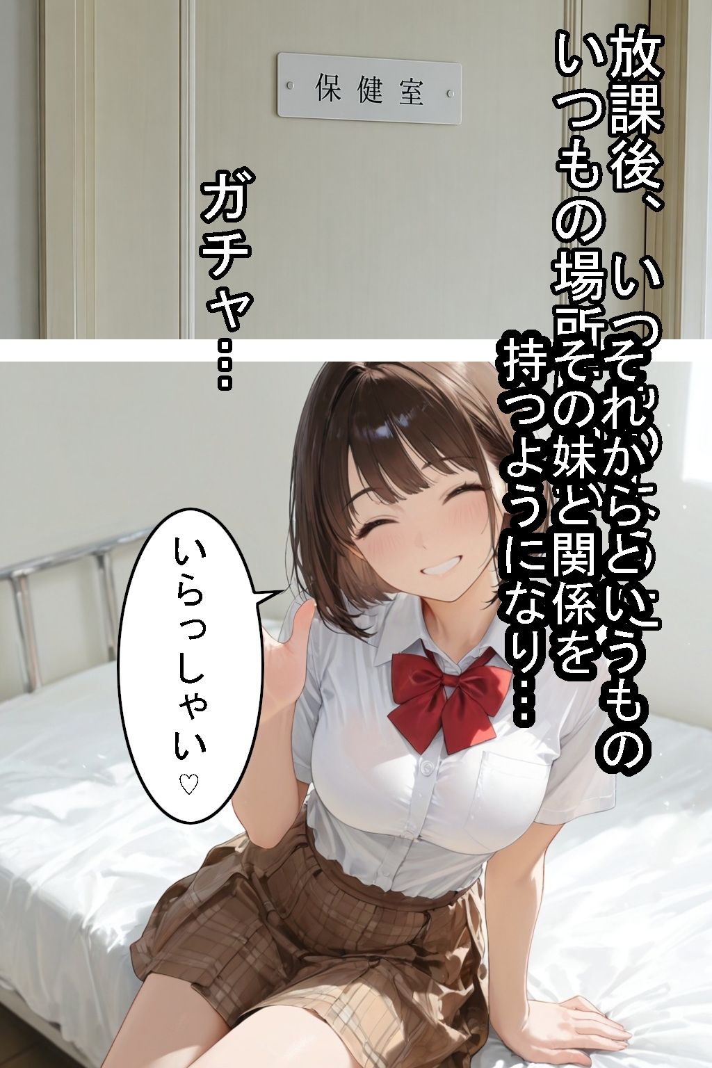 【制服】相手してくれないカノジョから、誘ってくれたその子の妹に乗りかえた話【征服えっち】 サンプル7ページ目