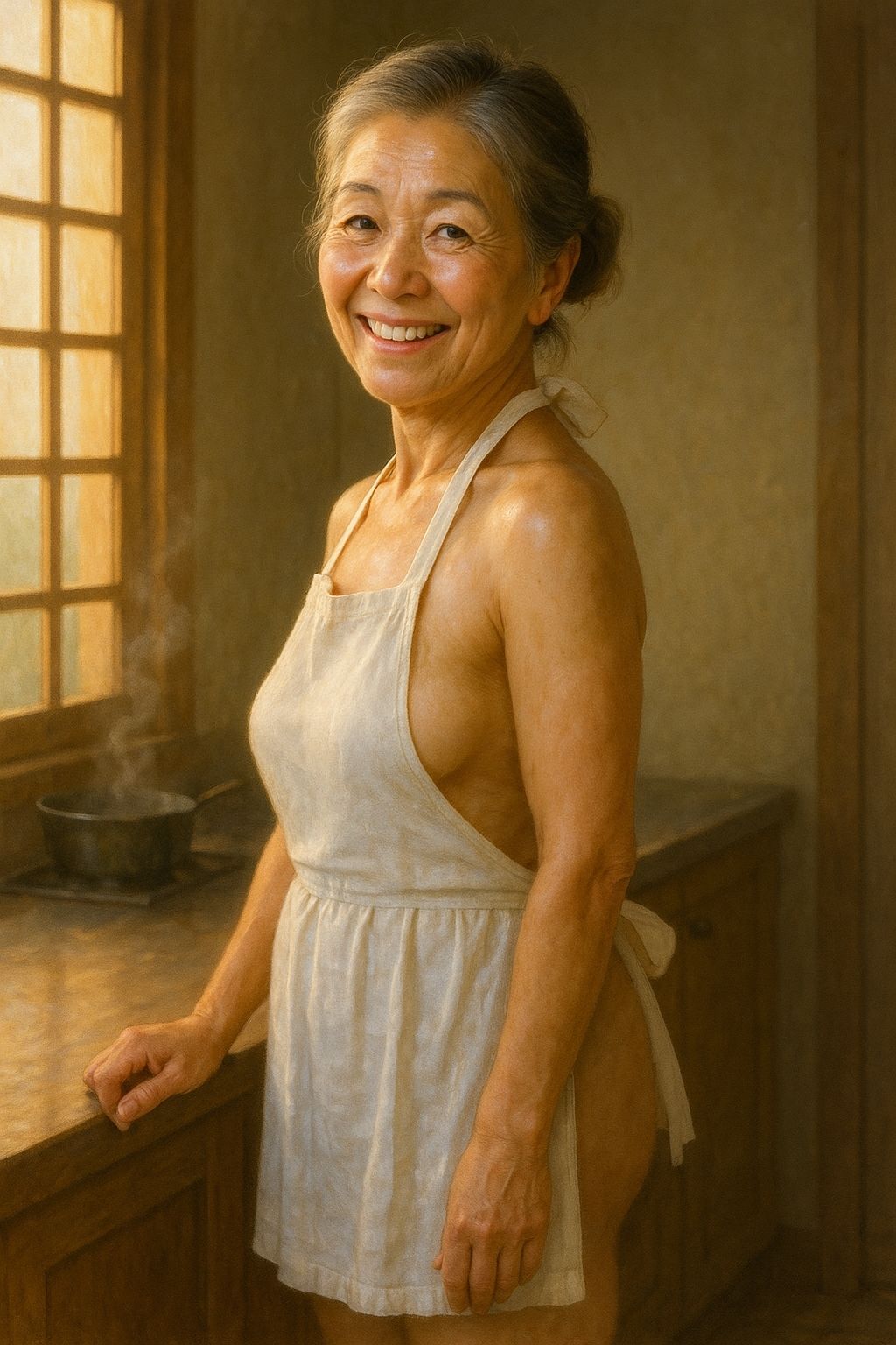 妙子（タエコ）と弘（ヒロム）17 『75歳妙子さんに出張前夜から抜かれっぱなし』 サンプル1ページ目