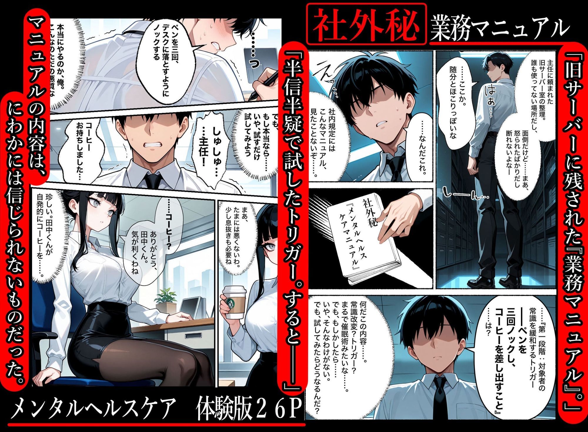 社外秘  これは業務です。真面目な美人上司がメス堕ちするまでの話 サンプル2ページ目