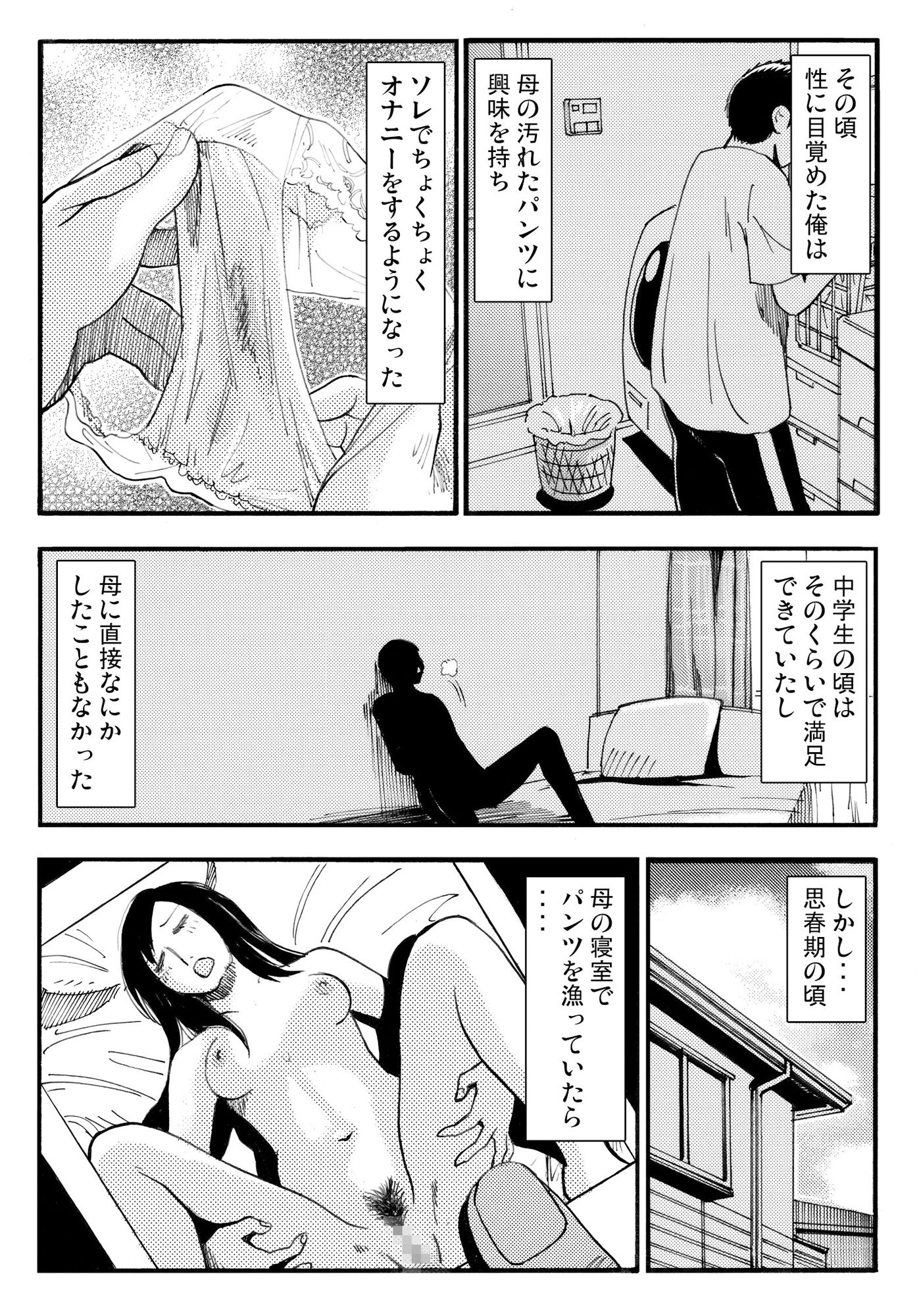 厳選！ナンネット体験談漫画作品集 〜母子相姦編〜 サンプル4ページ目