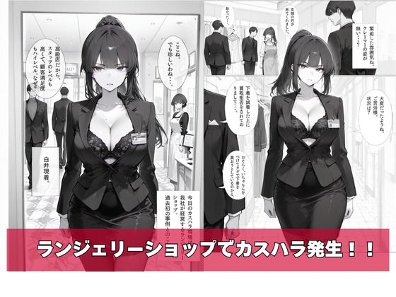 カスハラ対応専門社員しらいさんVoL.04 〜赤ちゃんオジさん編〜 サンプル2ページ目